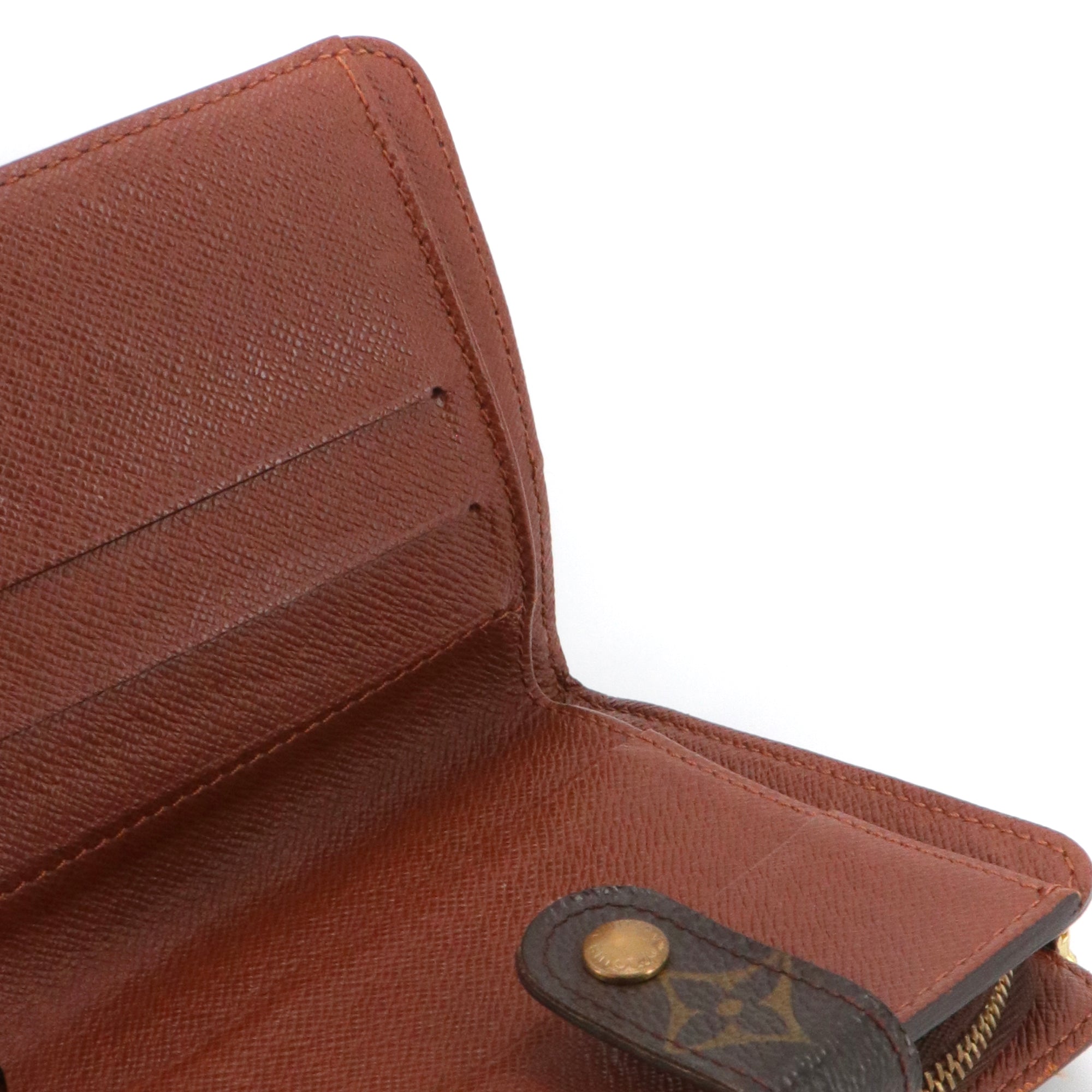 LOUIS VUITTON - Portefeuille Compact Louis Vuitton en toile monogrammée