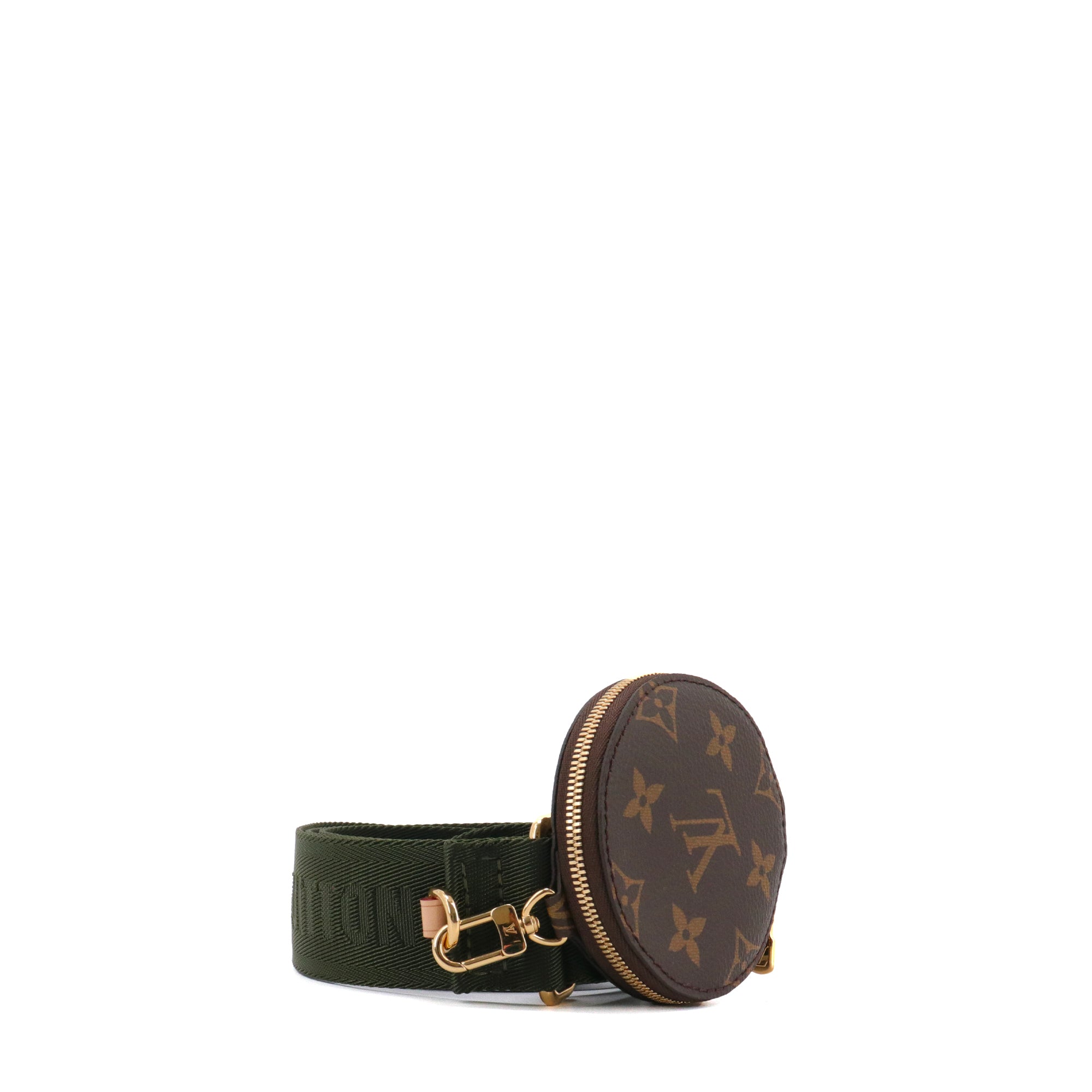 LOUIS VUITTON - Louis Vuitton bag strap in khaki canvas