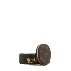 LOUIS VUITTON - Louis Vuitton bag strap in khaki canvas