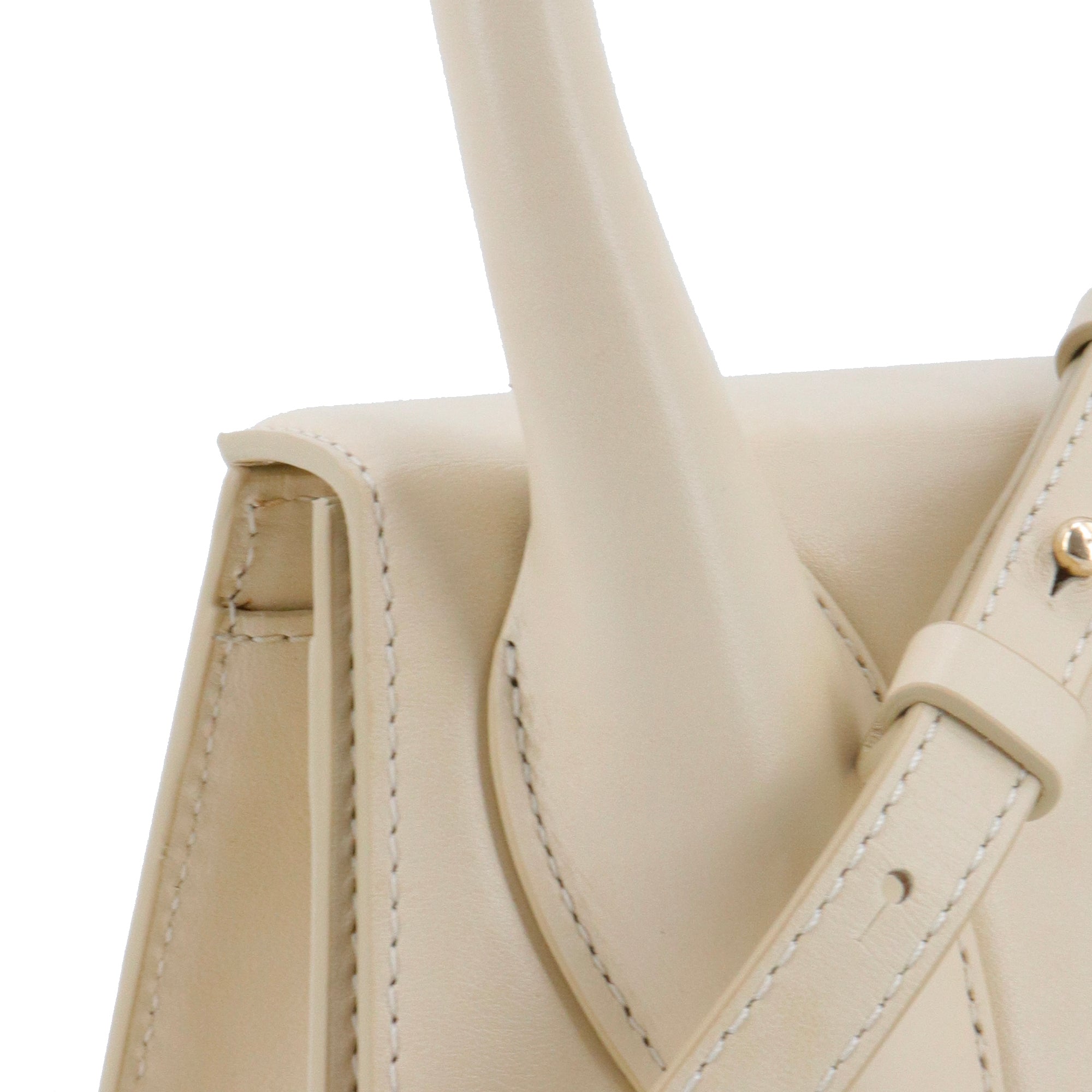 JACQUEMUS - Jacquemus Grand Chiquito shoulder bag in beige leather