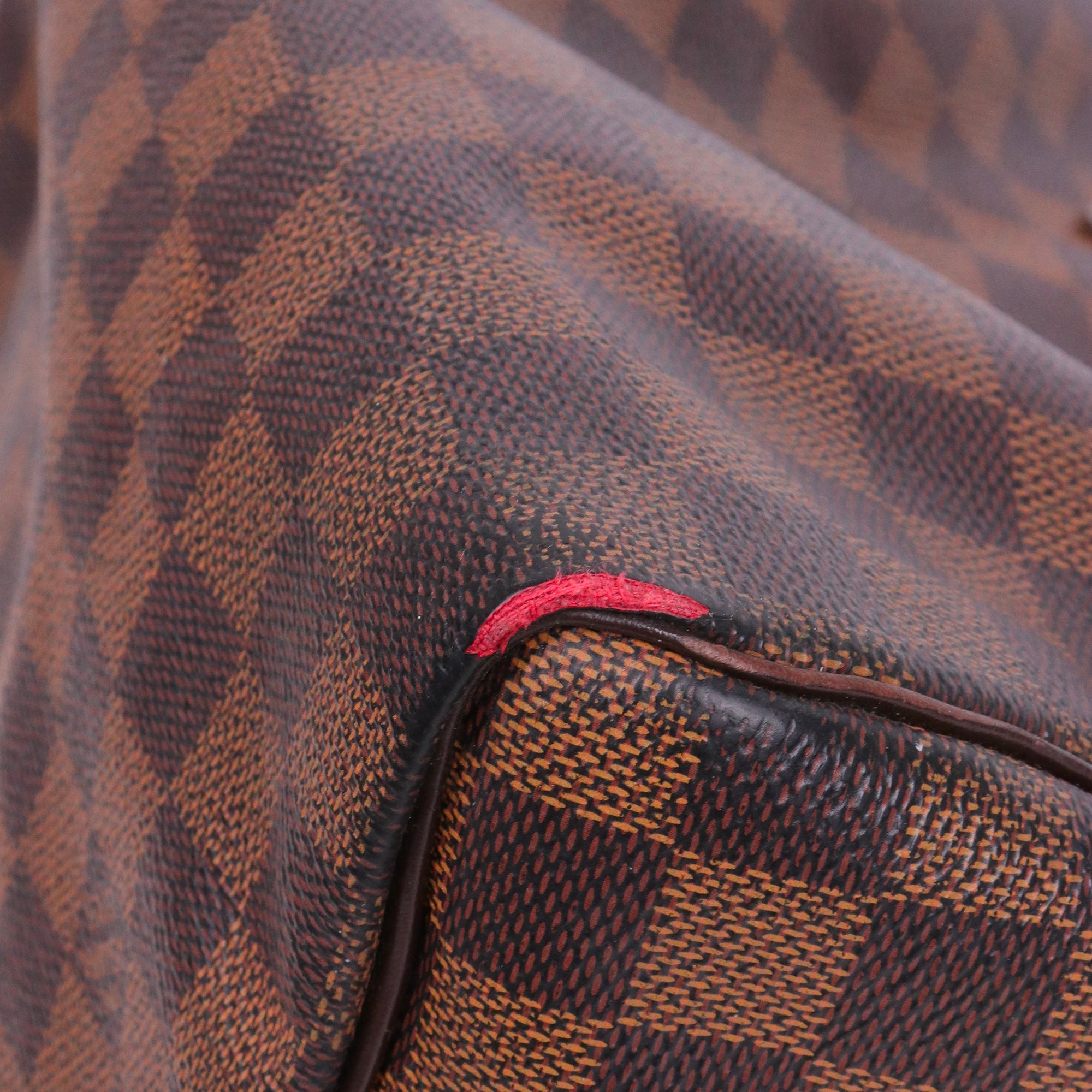 LOUIS VUITTON - Sac à bandoulière Speedy 25 Louis Vuitton en toile damier ébène