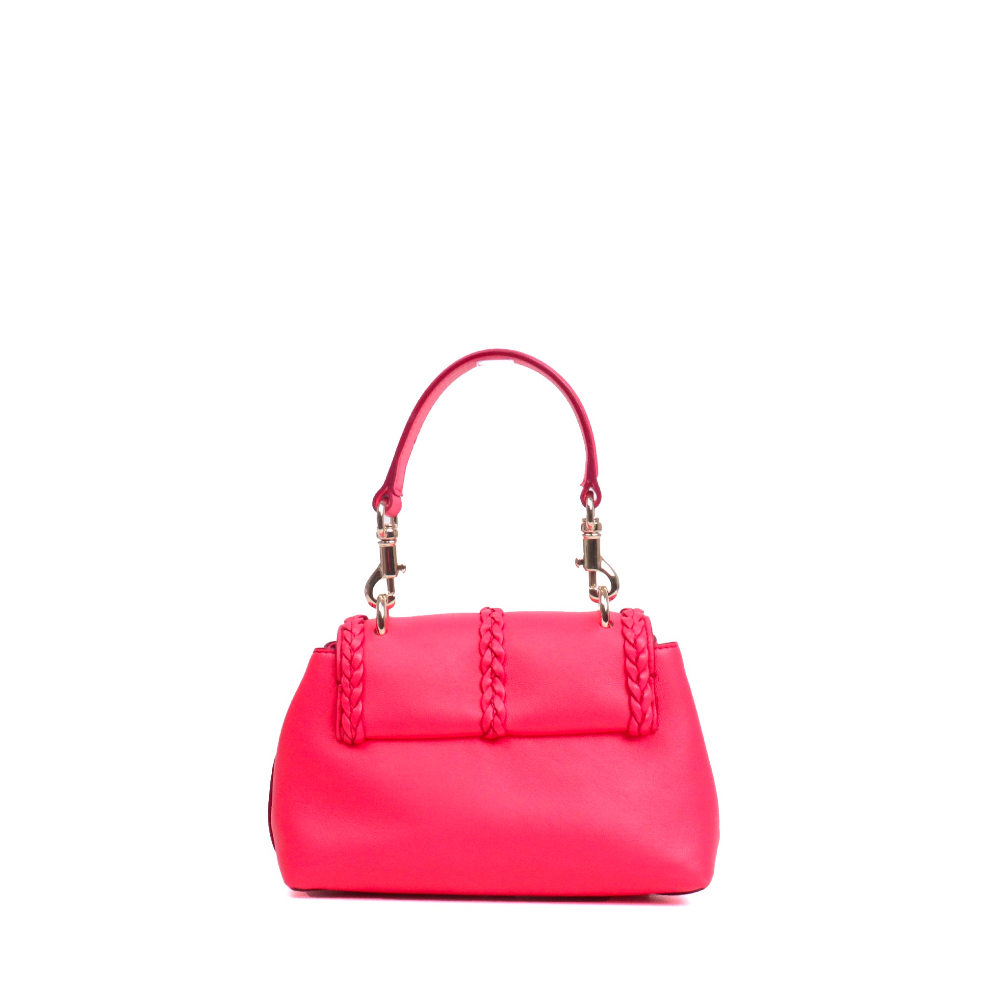 CHLOÉ - Sac à bandoulière Pénélope PM Chloé en cuir rose