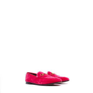 GUCCI - Jordaan loafers in burgundy leather (T37.5)