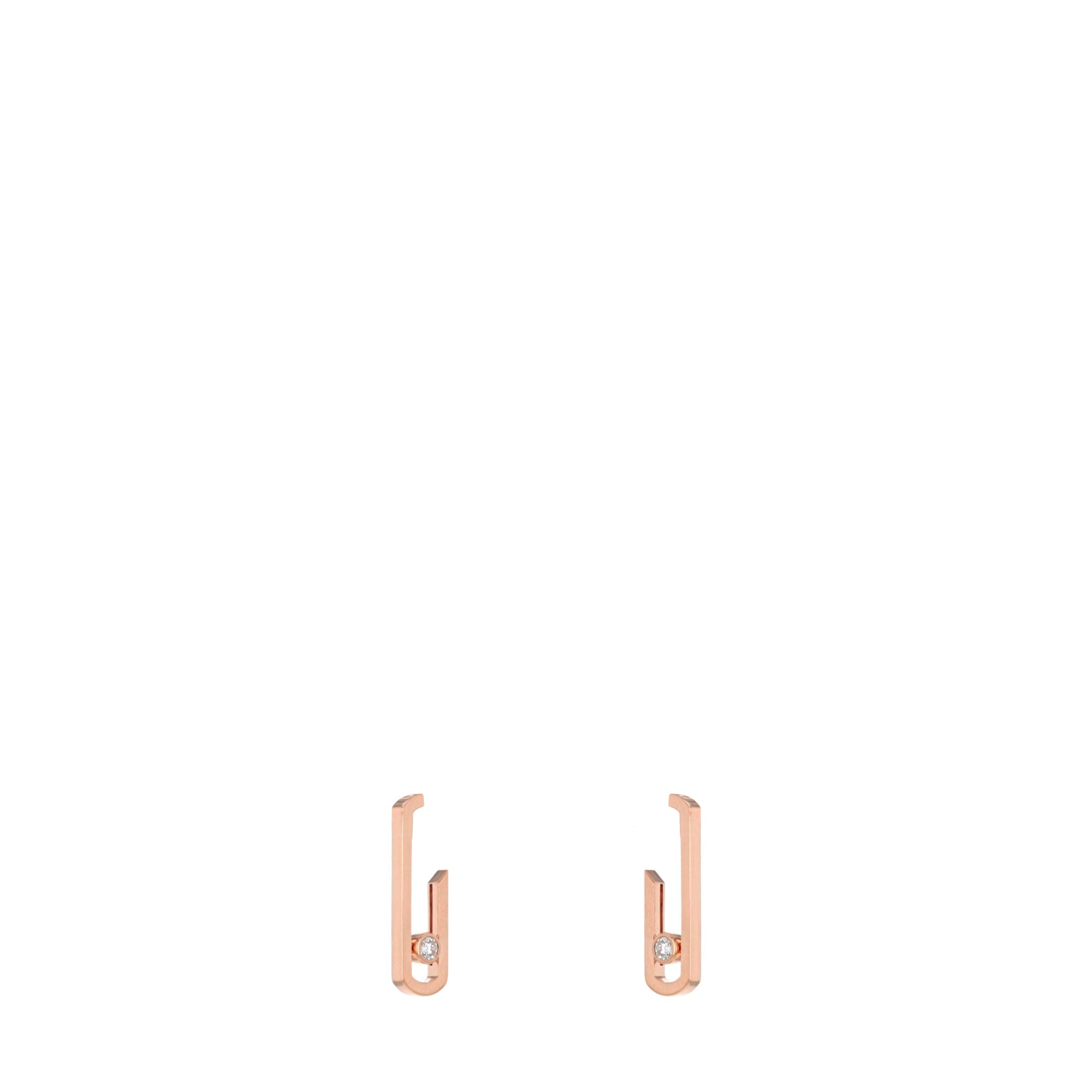 MESSIKA - Boucles d'oreilles Move by Gigi Hadid Messika en or rose