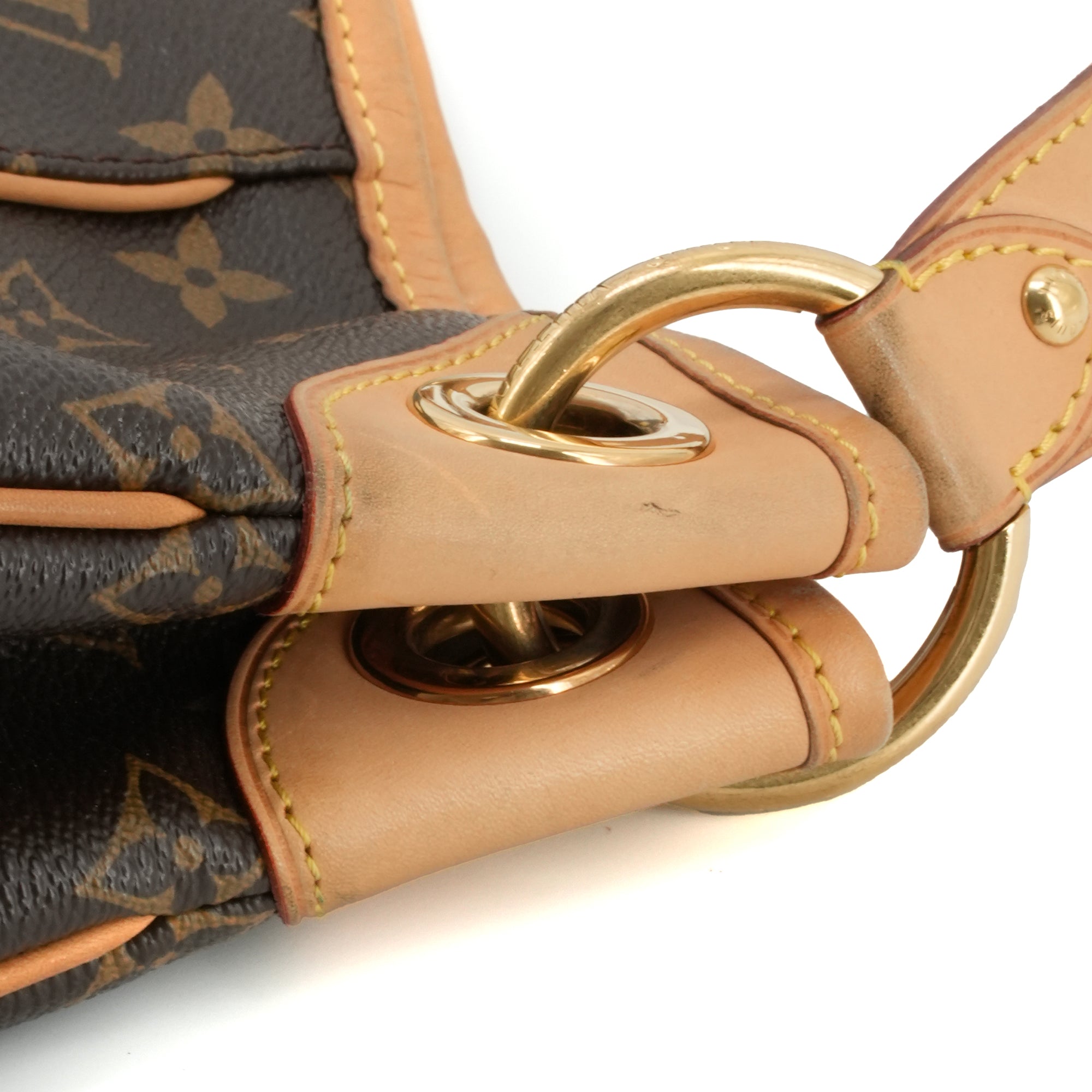 LOUIS VUITTON - Louis Vuitton Galliera shoulder bag in monogrammed canvas