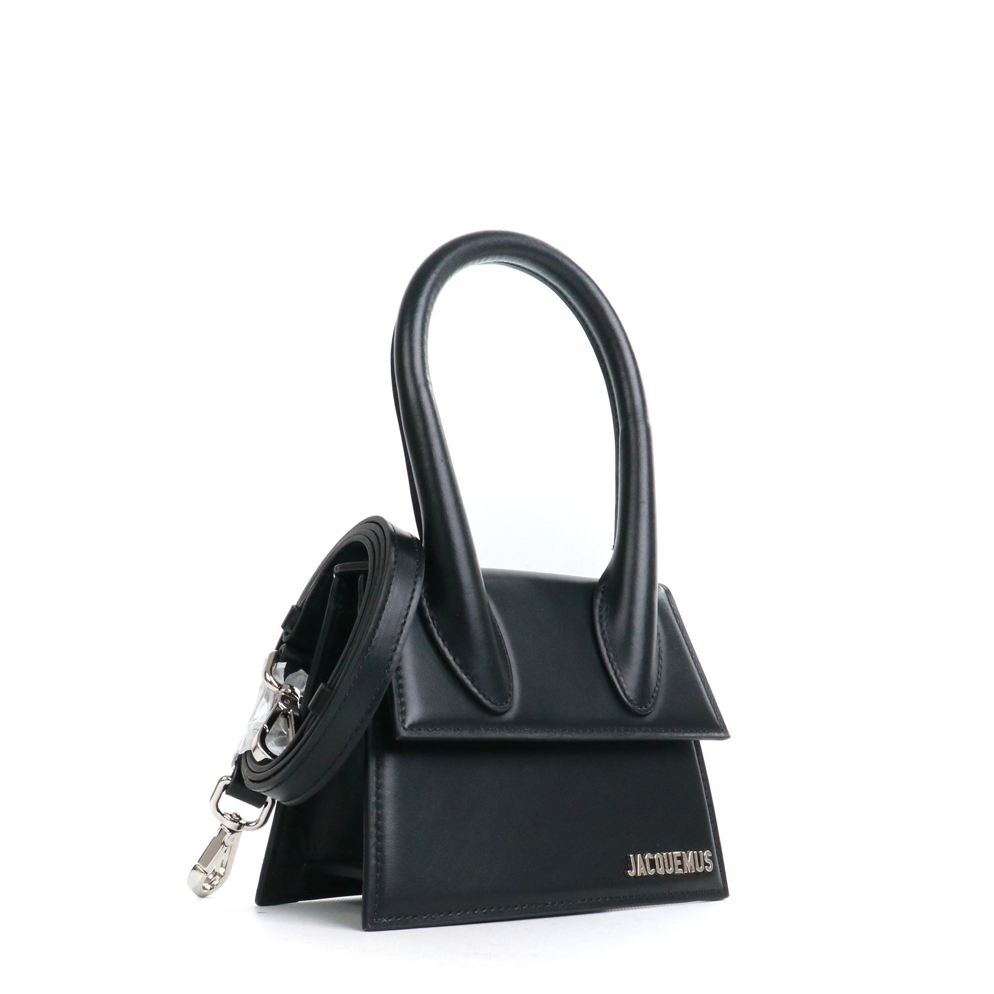 JACQUEMUS - Medium Chiquito shoulder bag in yellow leather