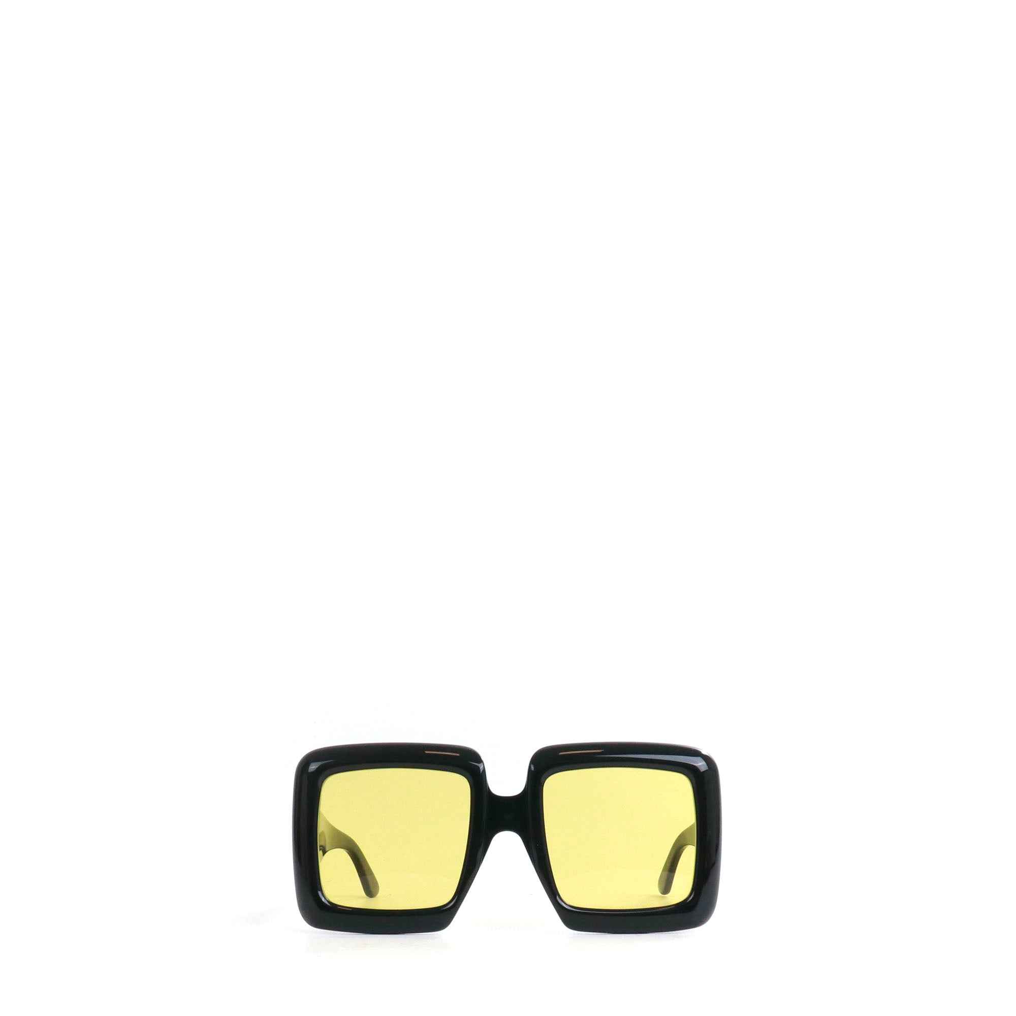GUCCI - Lunettes de soleil GG Gucci en plastique noir oversize