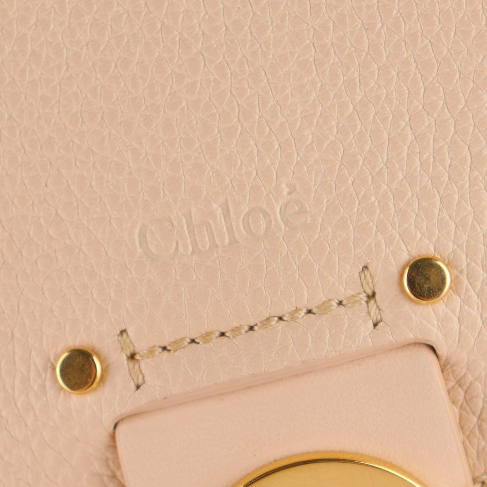 CHLOÉ - Sac à bandoulière Tess Day cuir grainé beige