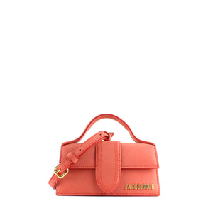 JACQUEMUS - Bambino shoulder bag in terracotta nubuck