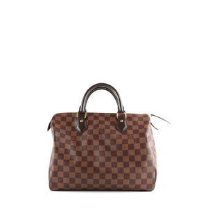 LOUIS VUITTON - Speedy 30 handbag in Damier Ébène canvas
