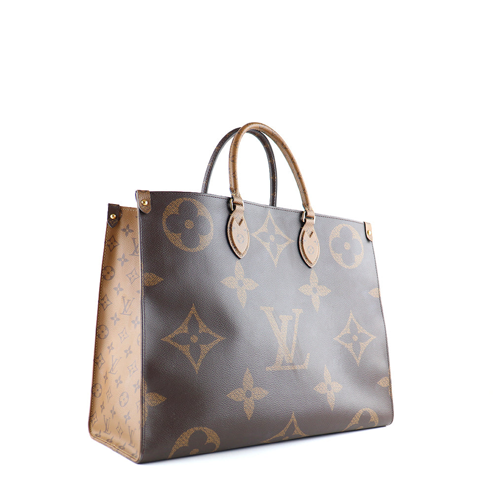 LOUIS VUITTON - Sac cabas OnTheGo GM en toile monogrammée