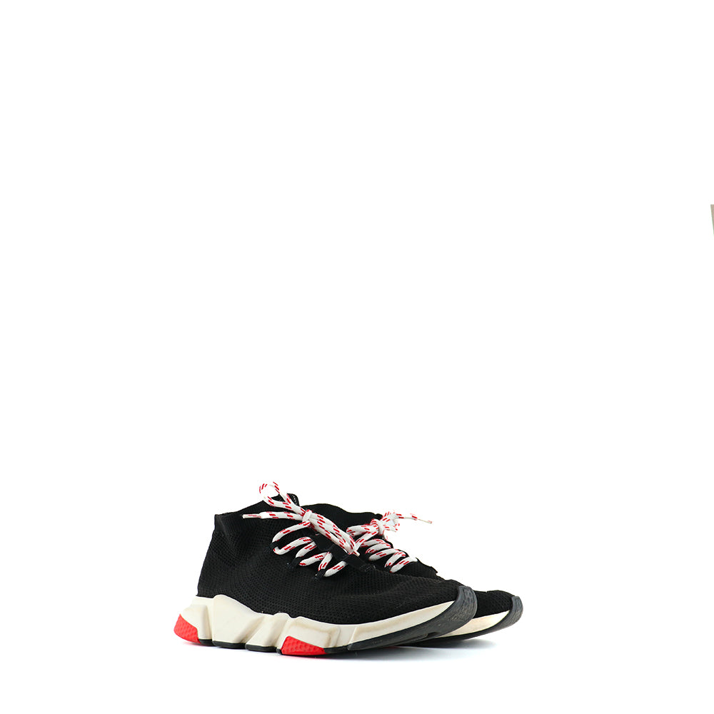 BALENCIAGA - Sneakers Speed à lacets en toile noire (T42)