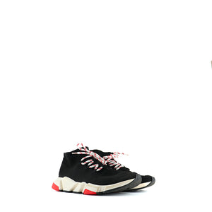 BALENCIAGA - Speed ​​lace-up sneakers in black canvas (T42)