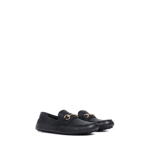 HERMÈS - Kennedy loafers in beige leather (T37.5)