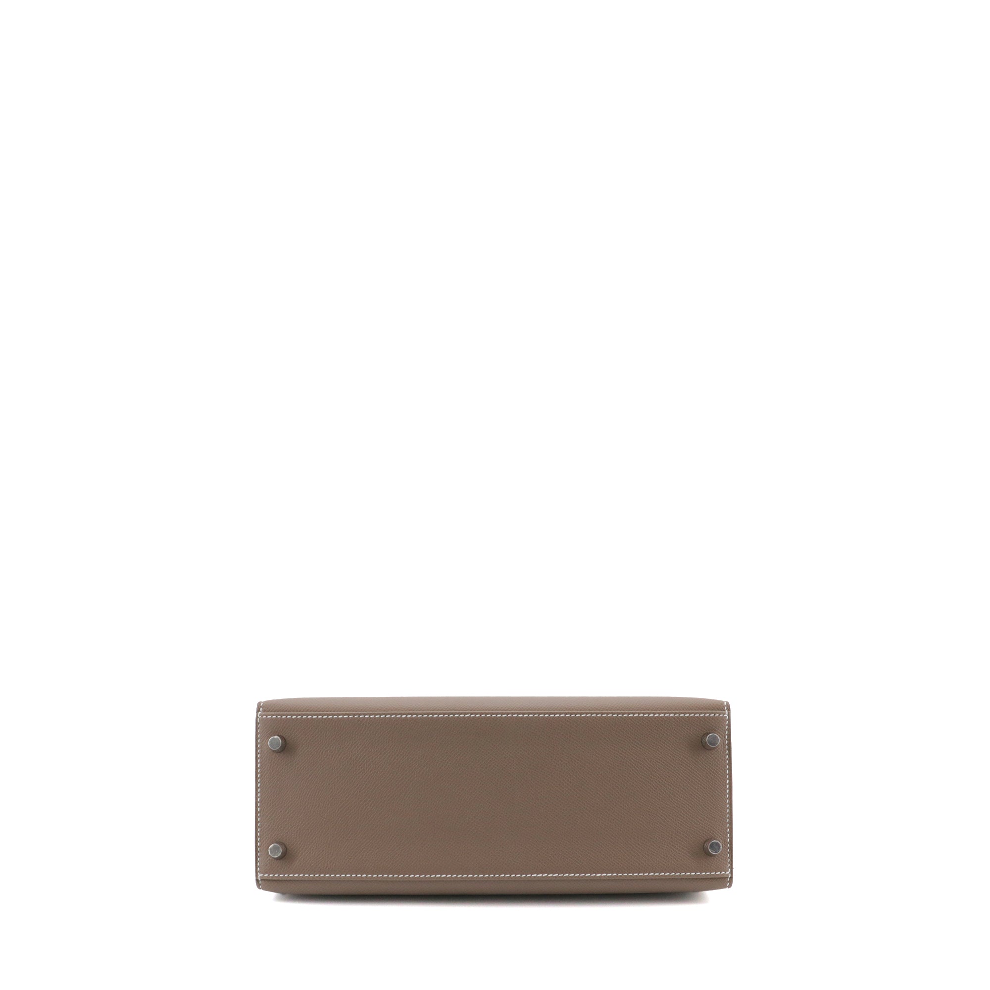HERMÈS - Kelly 28 handbag in saddle biscuit epsom leather