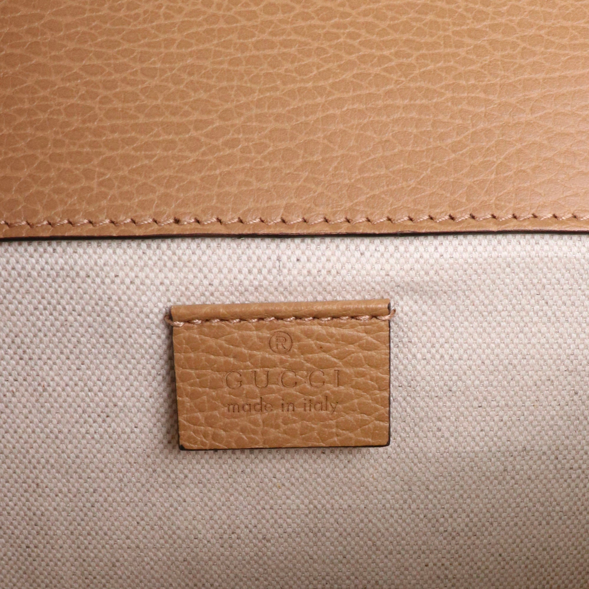 GUCCI - Sac à épaule Dionysus Petite Taille Gucci en cuir marron