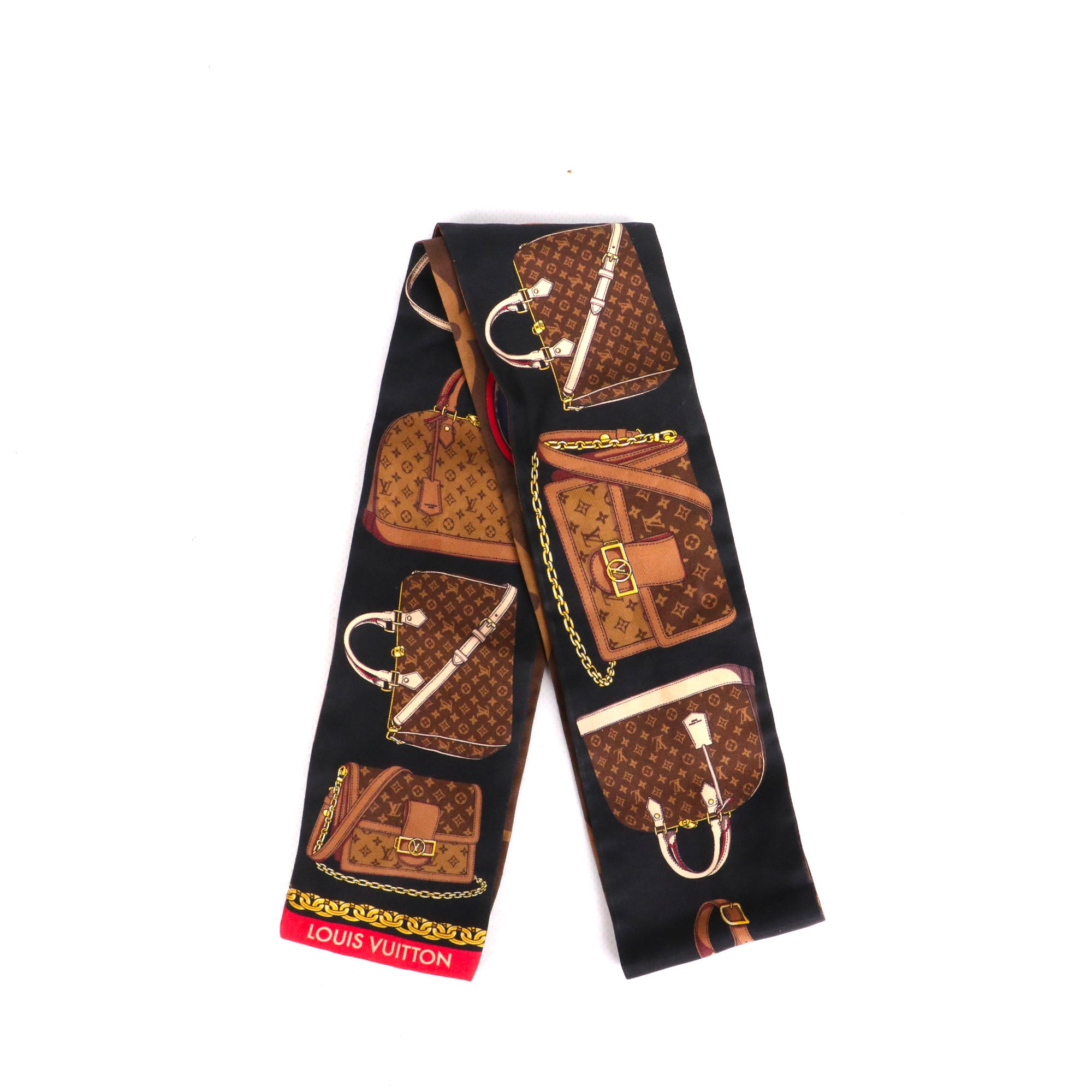 LOUIS VUITTON - Louis Vuitton Liberty Twilly in silk