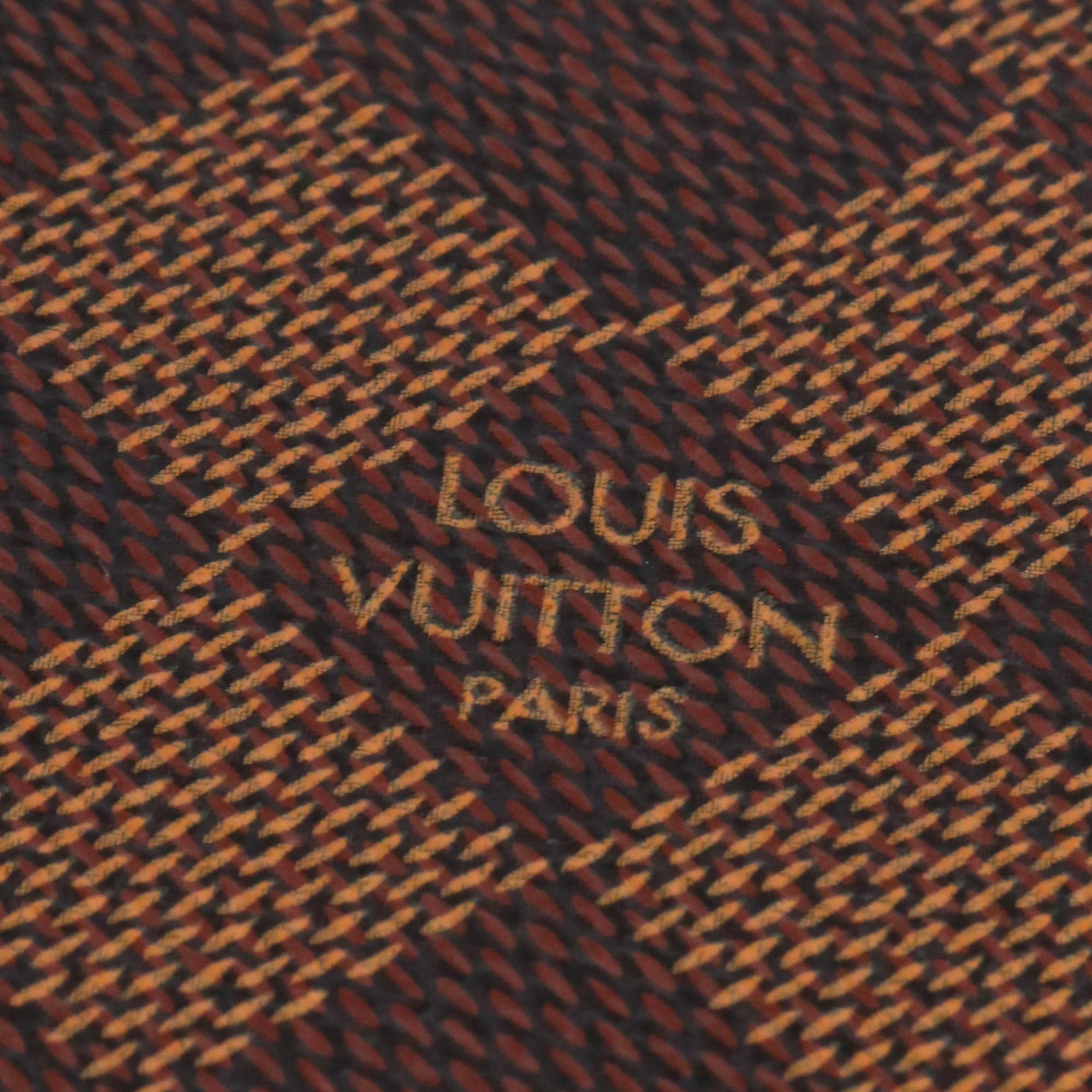 LOUIS VUITTON - Clémence wallet in ebony checkerboard
