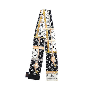 LOUIS VUITTON - Wide silk twilly