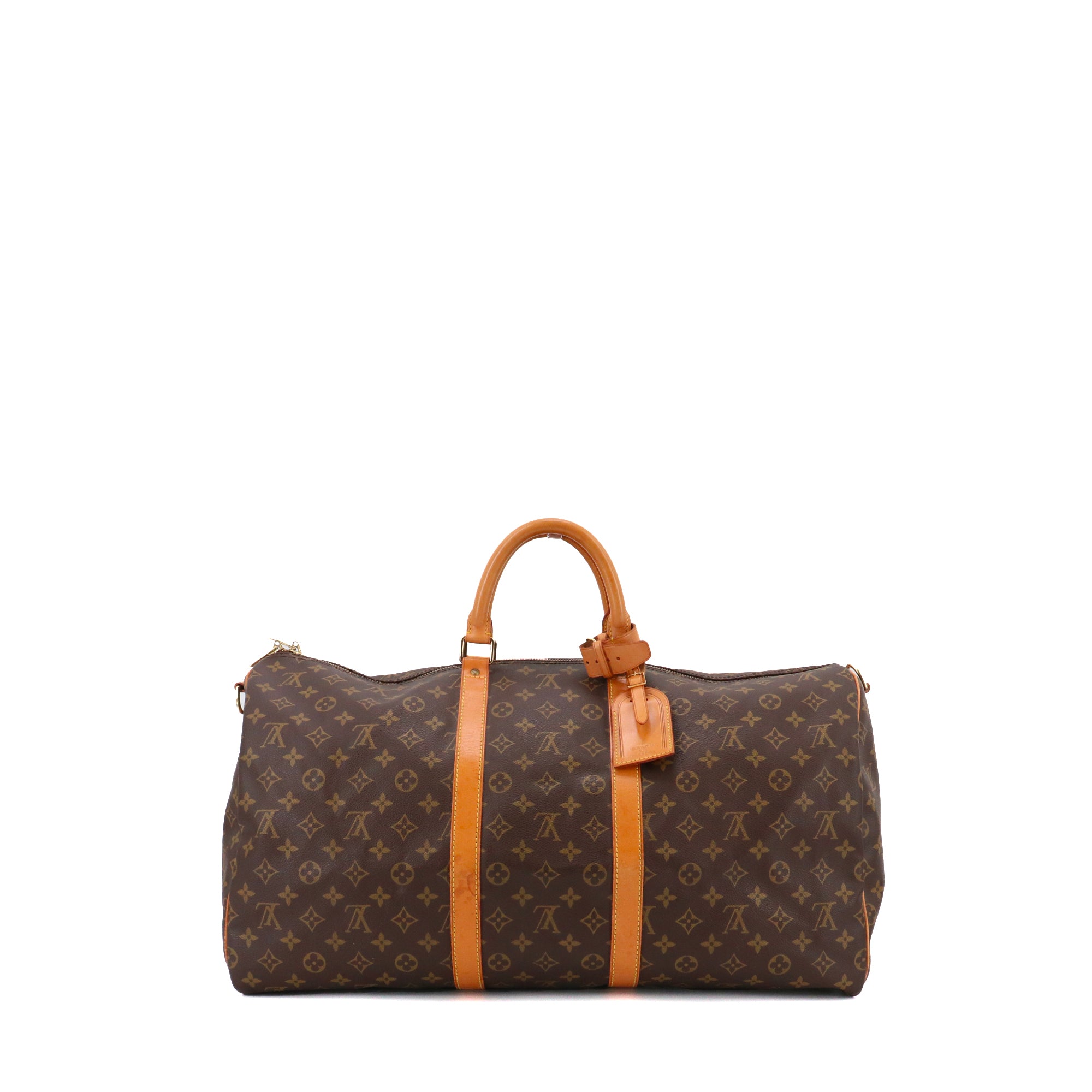 LOUIS VUITTON - Sac de voyage Keepall 55 Louis Vuitton en toile monogrammée