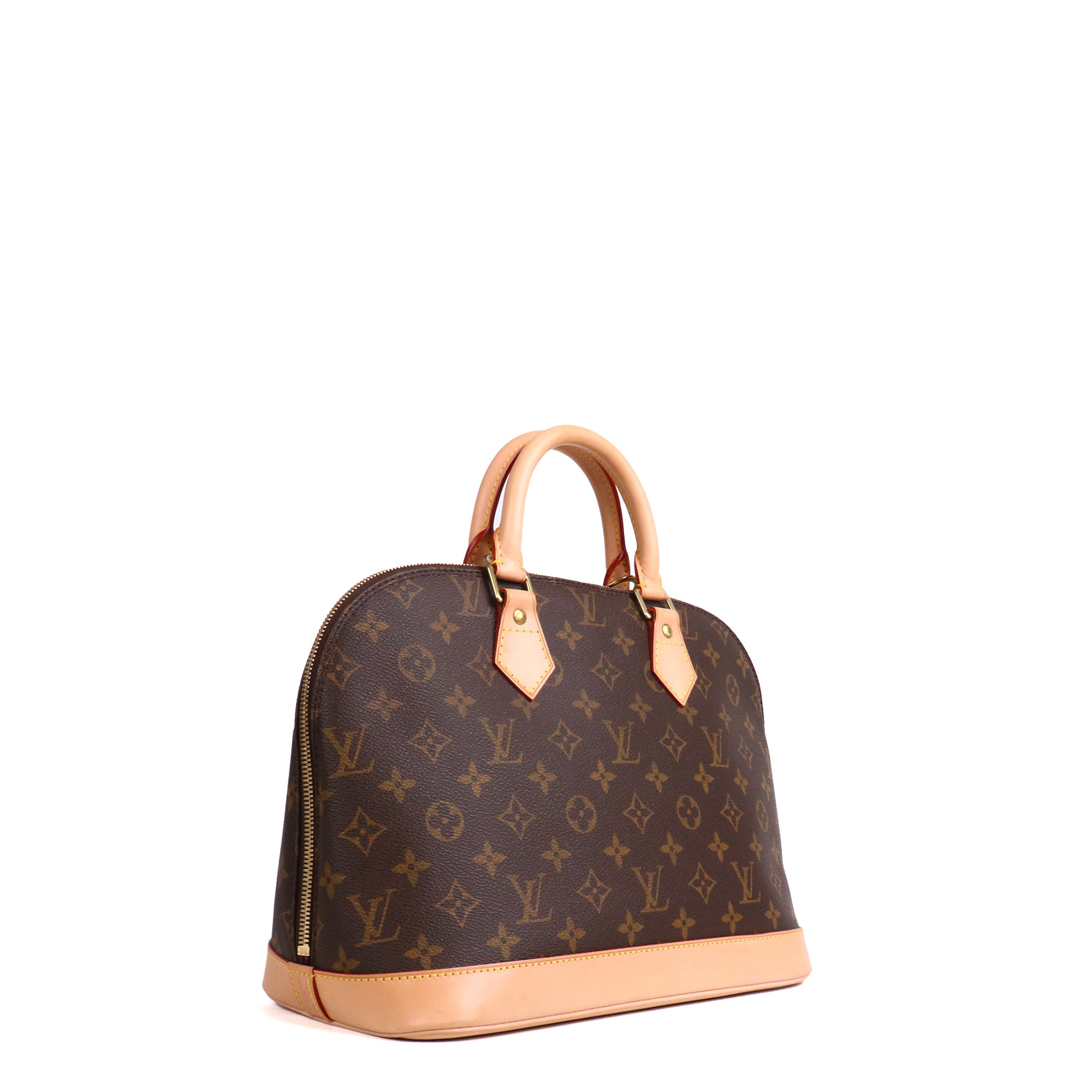 LOUIS VUITTON - Sac à main Alma PM Louis Vuitton en toile monogrammée