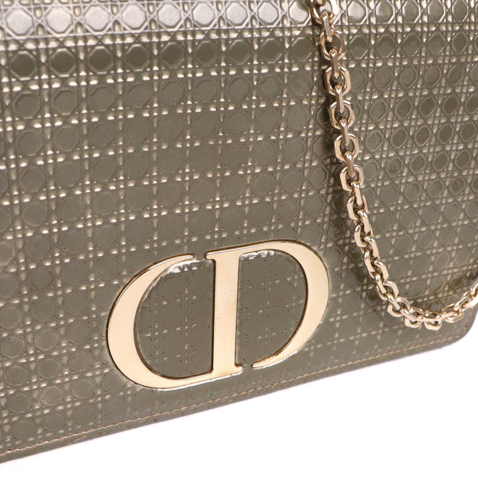 DIOR - Dior Oblique Galaxy A5 pouch in black leather