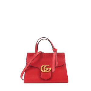 GUCCI - GG Marmont Small Size shoulder bag in black leather