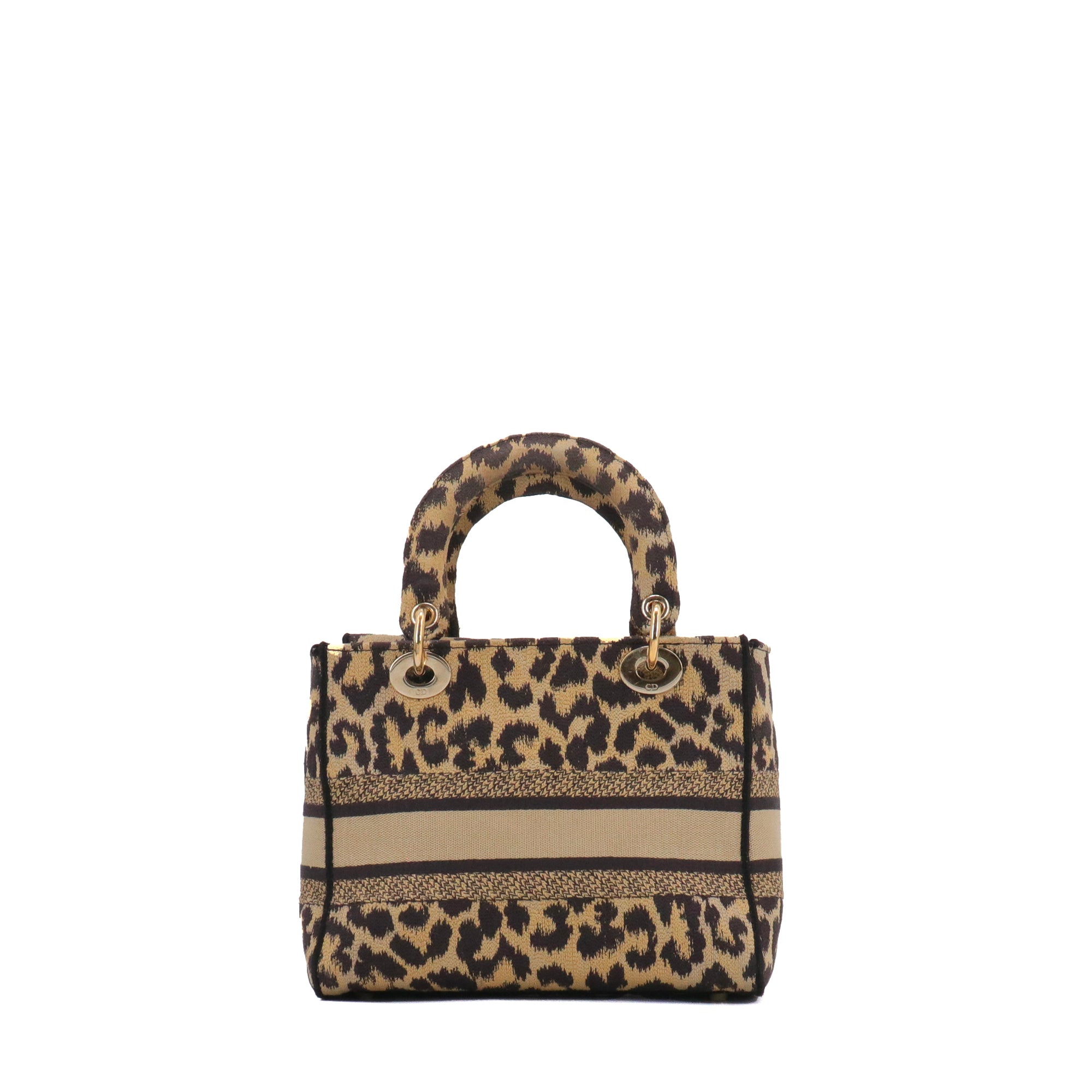 DIOR - Sac à bandoulière Lady D-Lite Dior en toile léopard