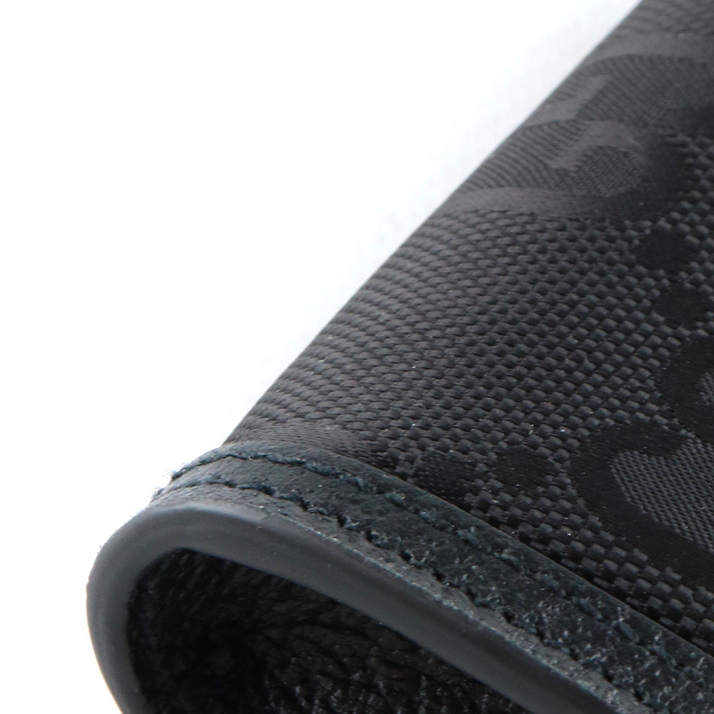 GUCCI - Portefeuille Off The Grid en cuir et toile noirs