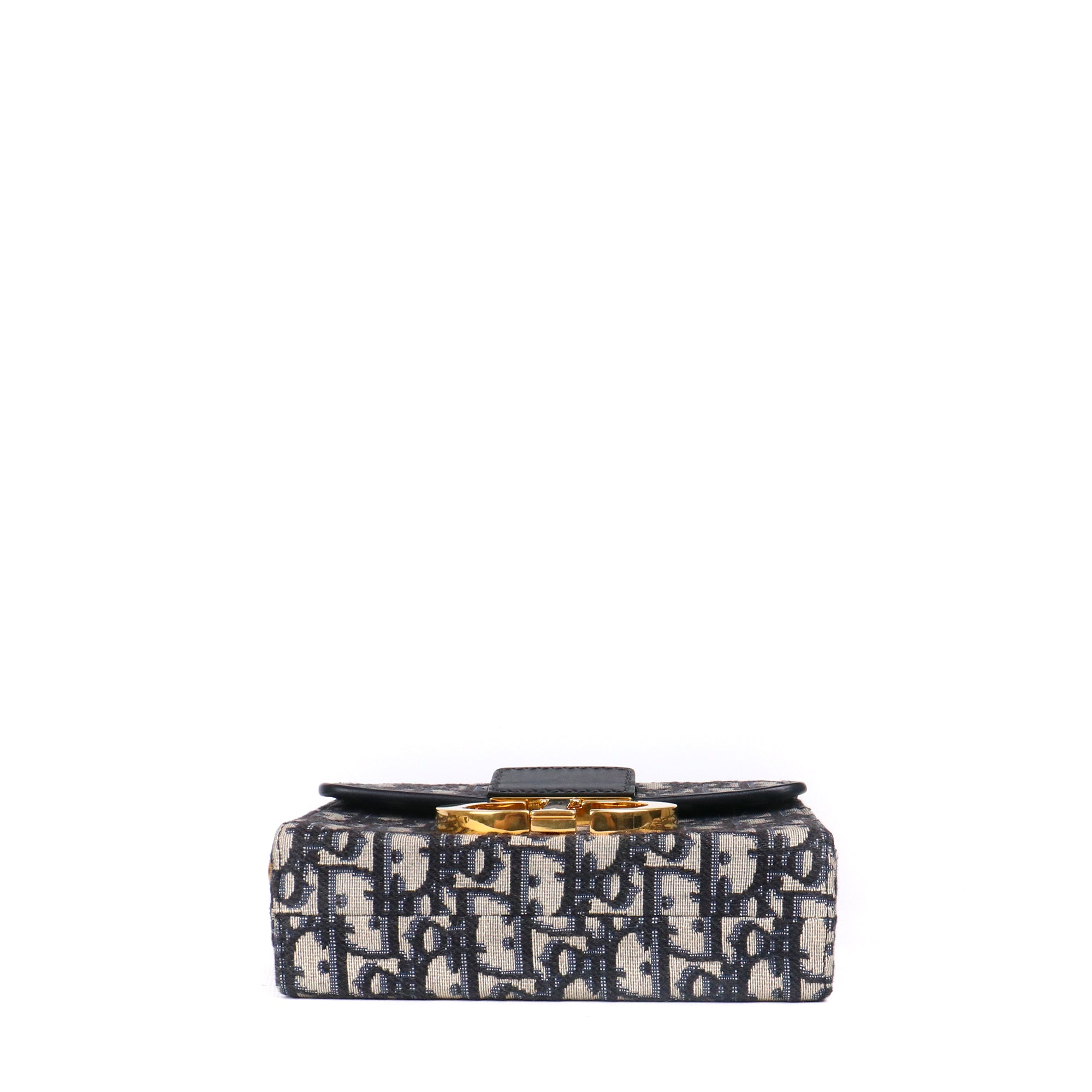 DIOR - Sac à bandoulière 30 Montaigne Box Dior en toile et cuir