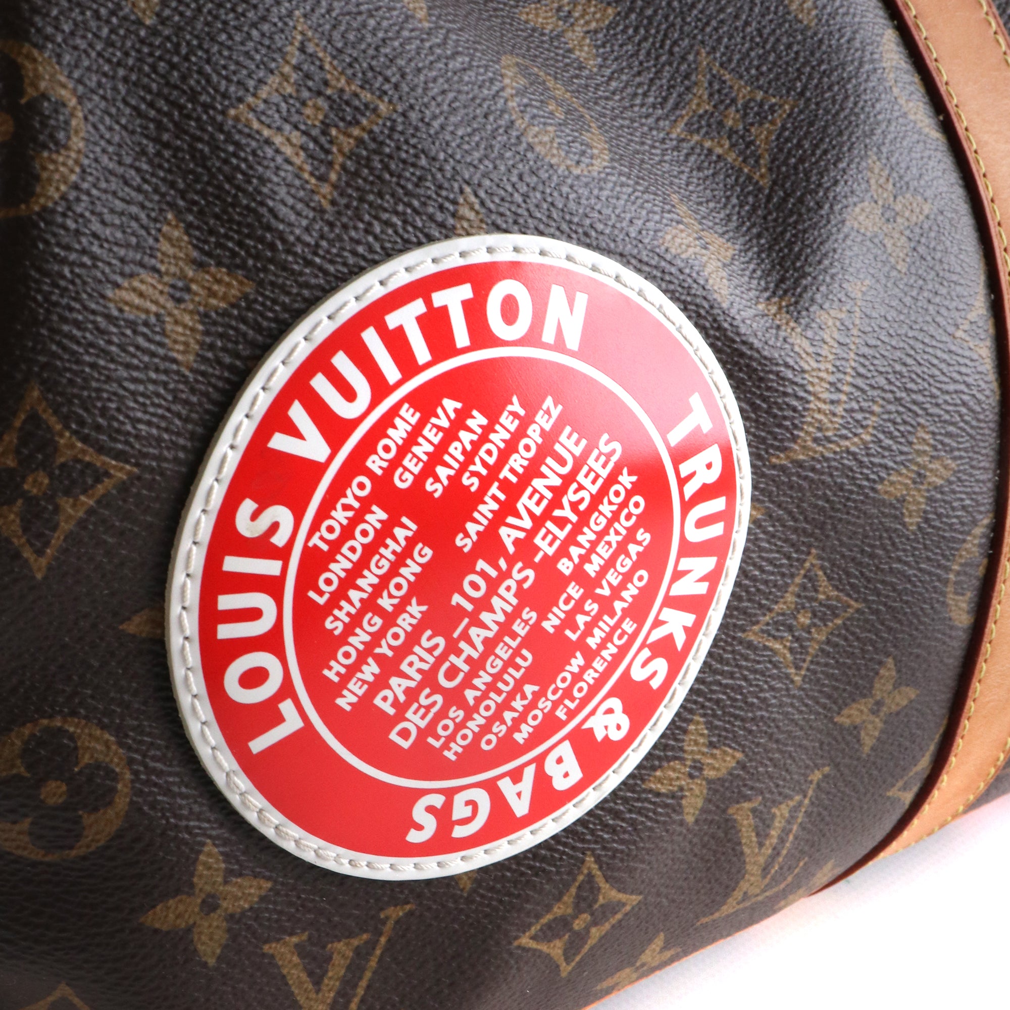 LOUIS VUITTON - Sac de voyage Keepall 50 collection Summer Trunk