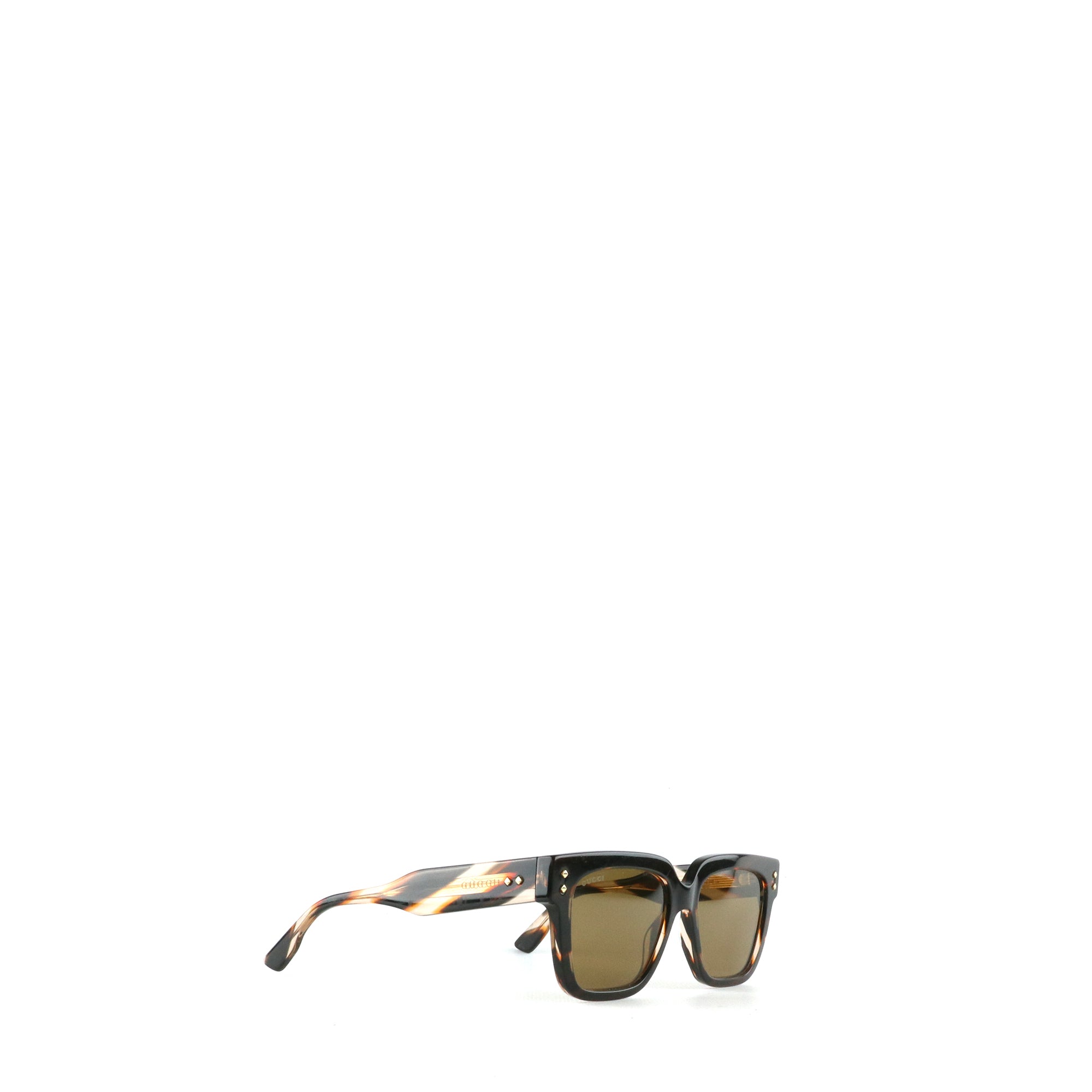 GUCCI - Brown tortoiseshell sunglasses