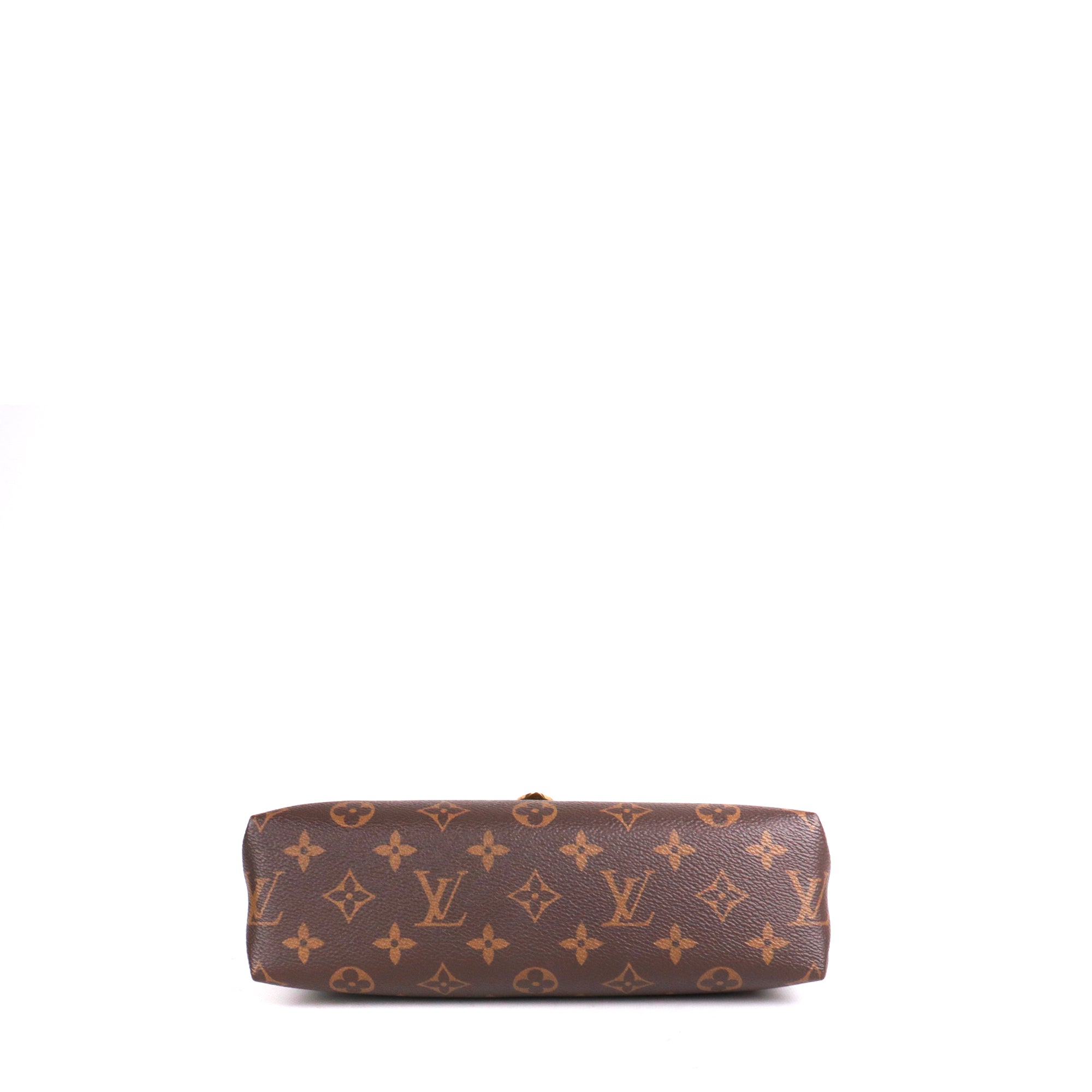 LOUIS VUITTON - Sac à bandoulière Saint Placide en toile monogrammée et cuir bordeaux