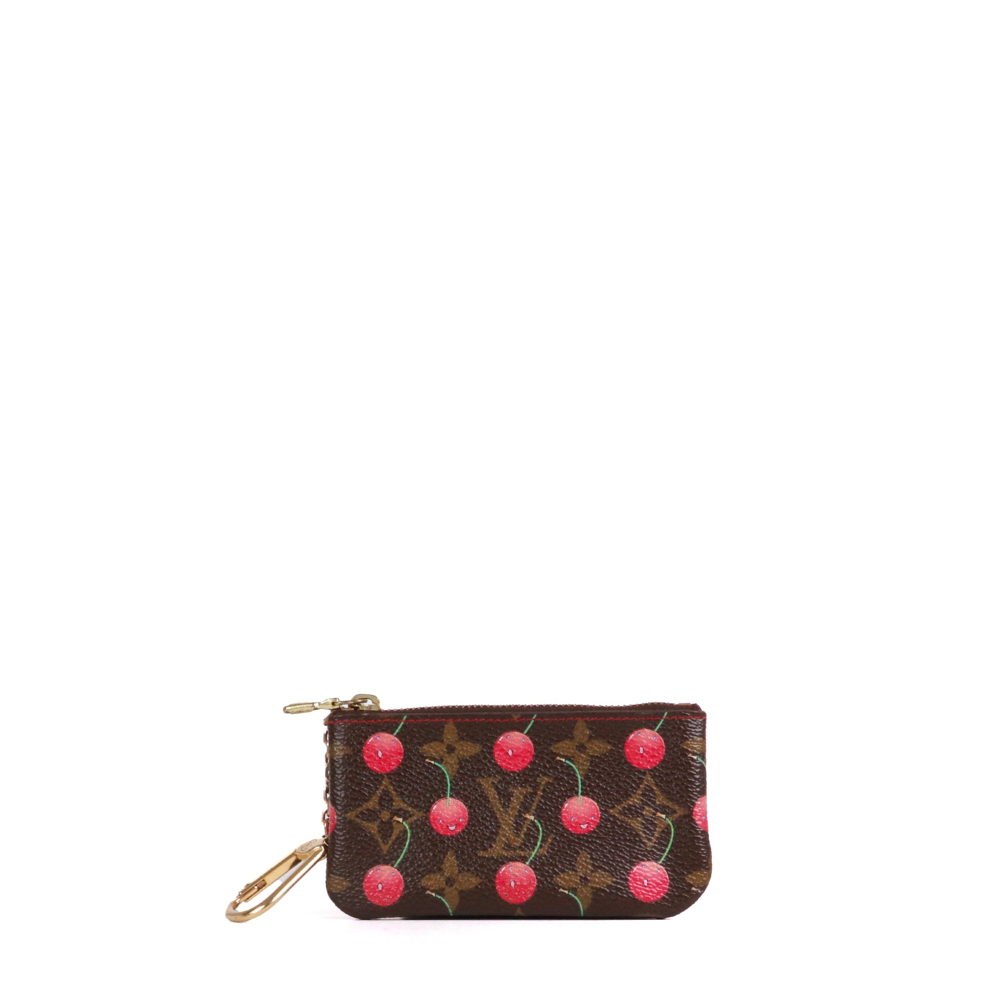 LOUIS VUITTON - Pochette-clés Louis Vuitton en toile monogrammée Murakami