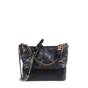 CHANEL - Gabrielle Chanel backpack in navy blue tweed