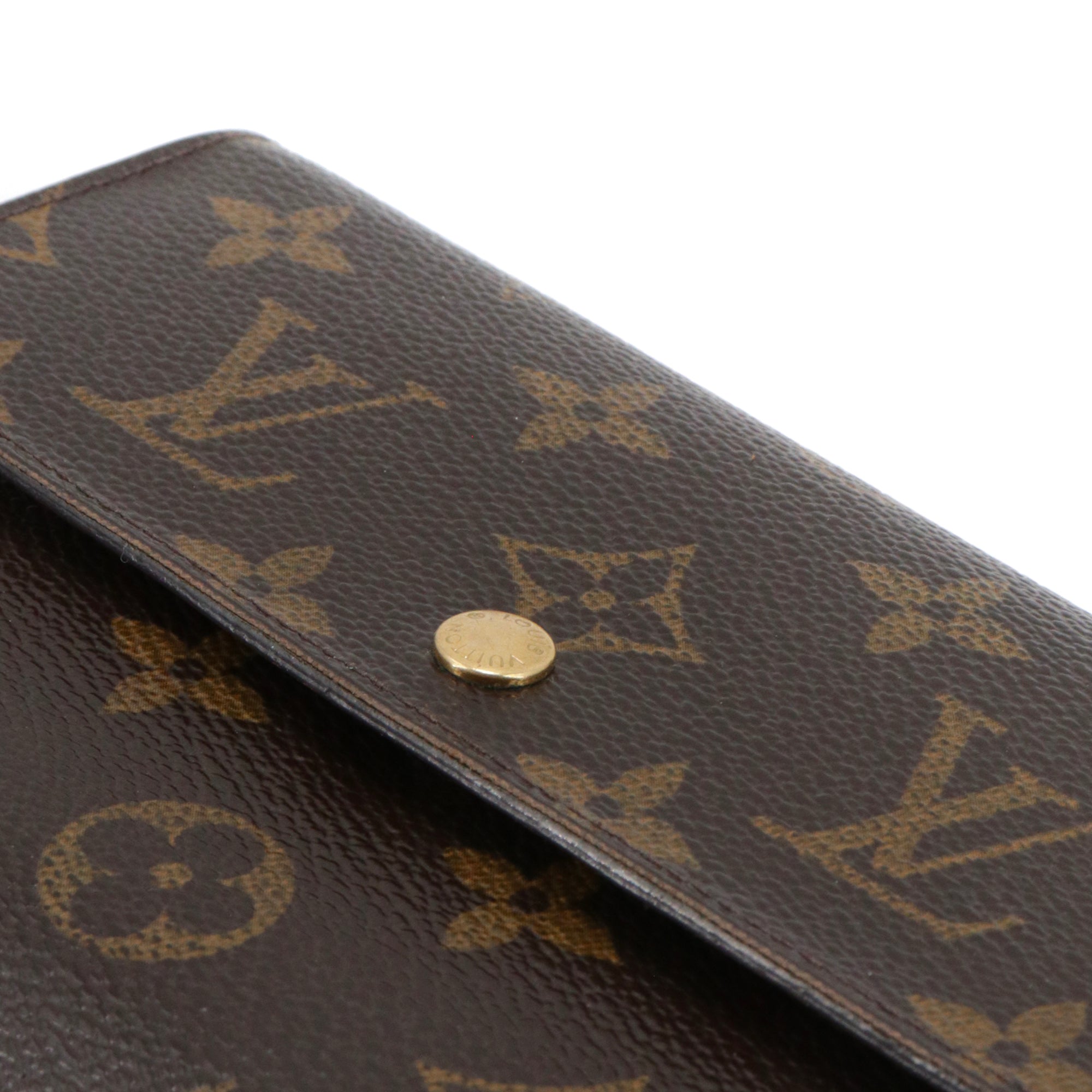 LOUIS VUITTON - Louis Vuitton Trésor wallet in monogrammed canvas