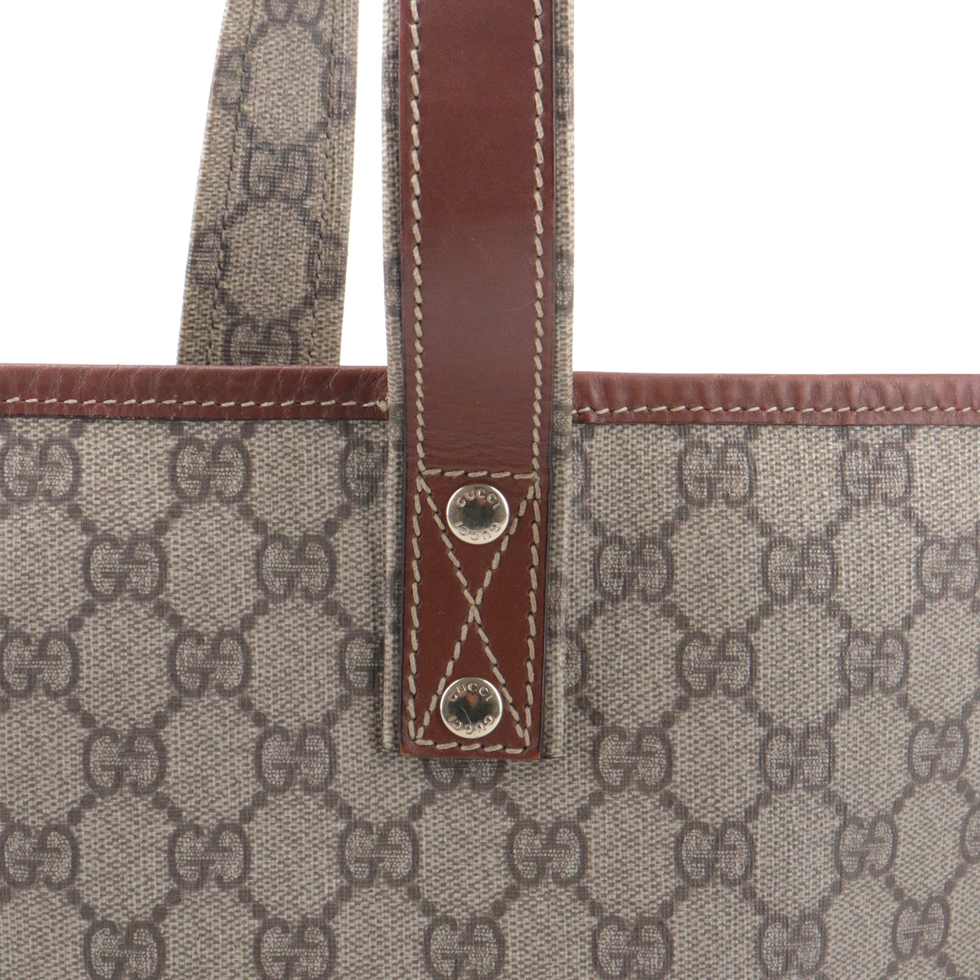 GUCCI - GG Gucci tote bag in monogrammed canvas 