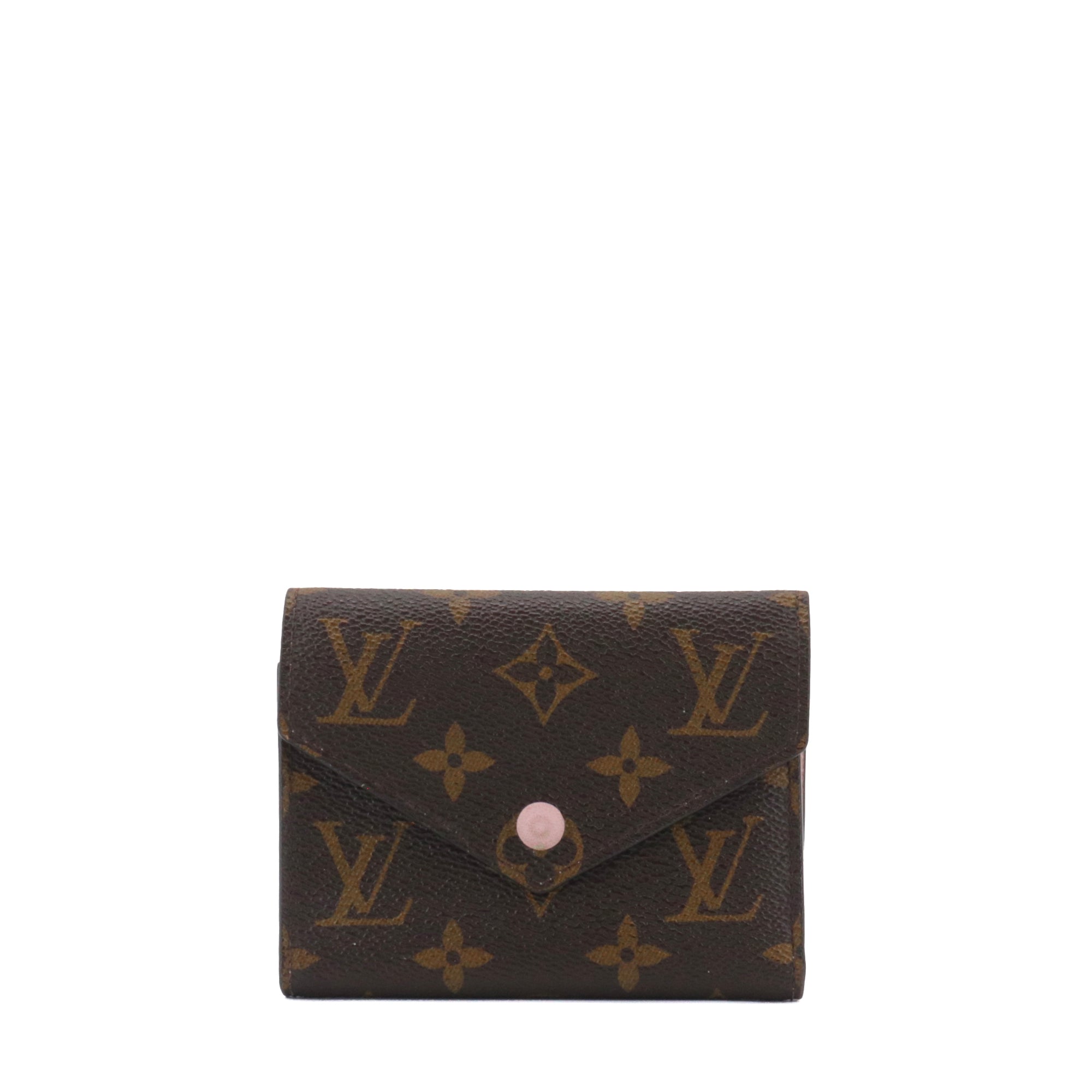 LOUIS VUITTON - Portefeuille Victorine Louis Vuitton en toile monogrammée