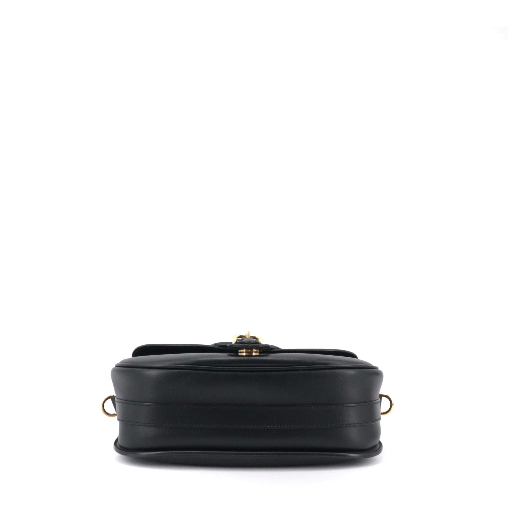 DIOR - Sac à bandoulière Bobby Dior en cuir noir