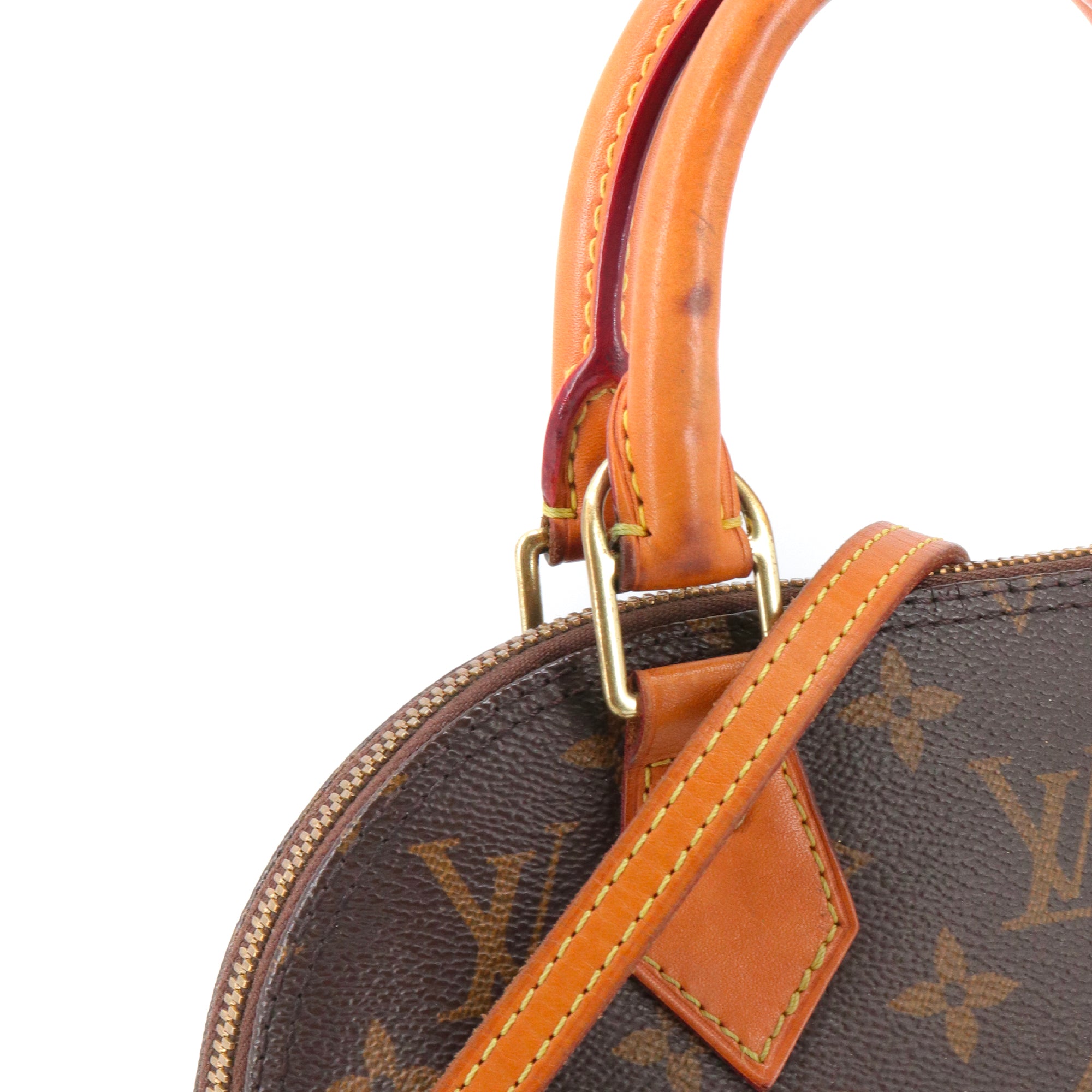LOUIS VUITTON - Sac à bandoulière Alma BB Louis Vuitton en toile monogramme