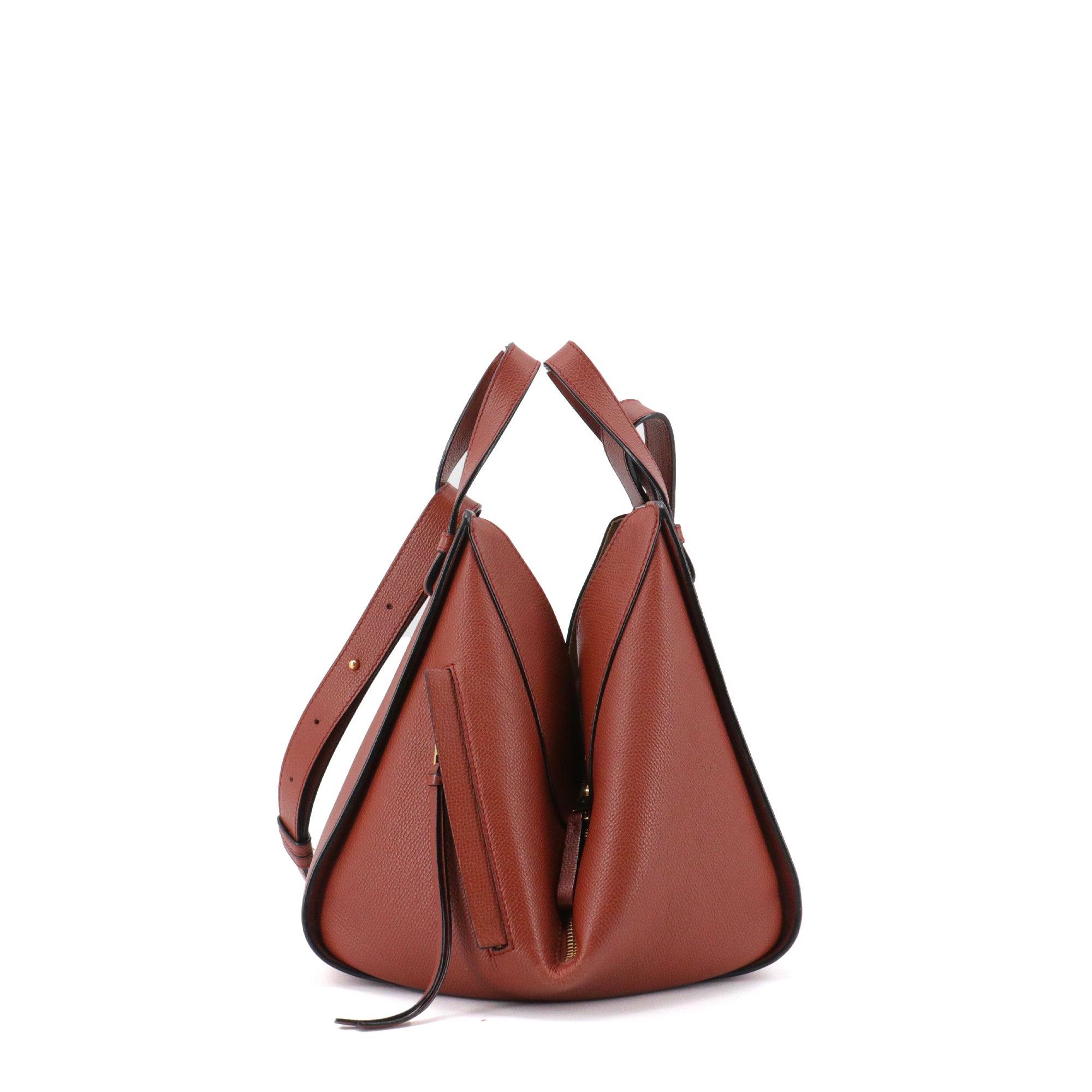 LOEWE - Sac à bandoulière Hammock PM Loewe en cuir marron