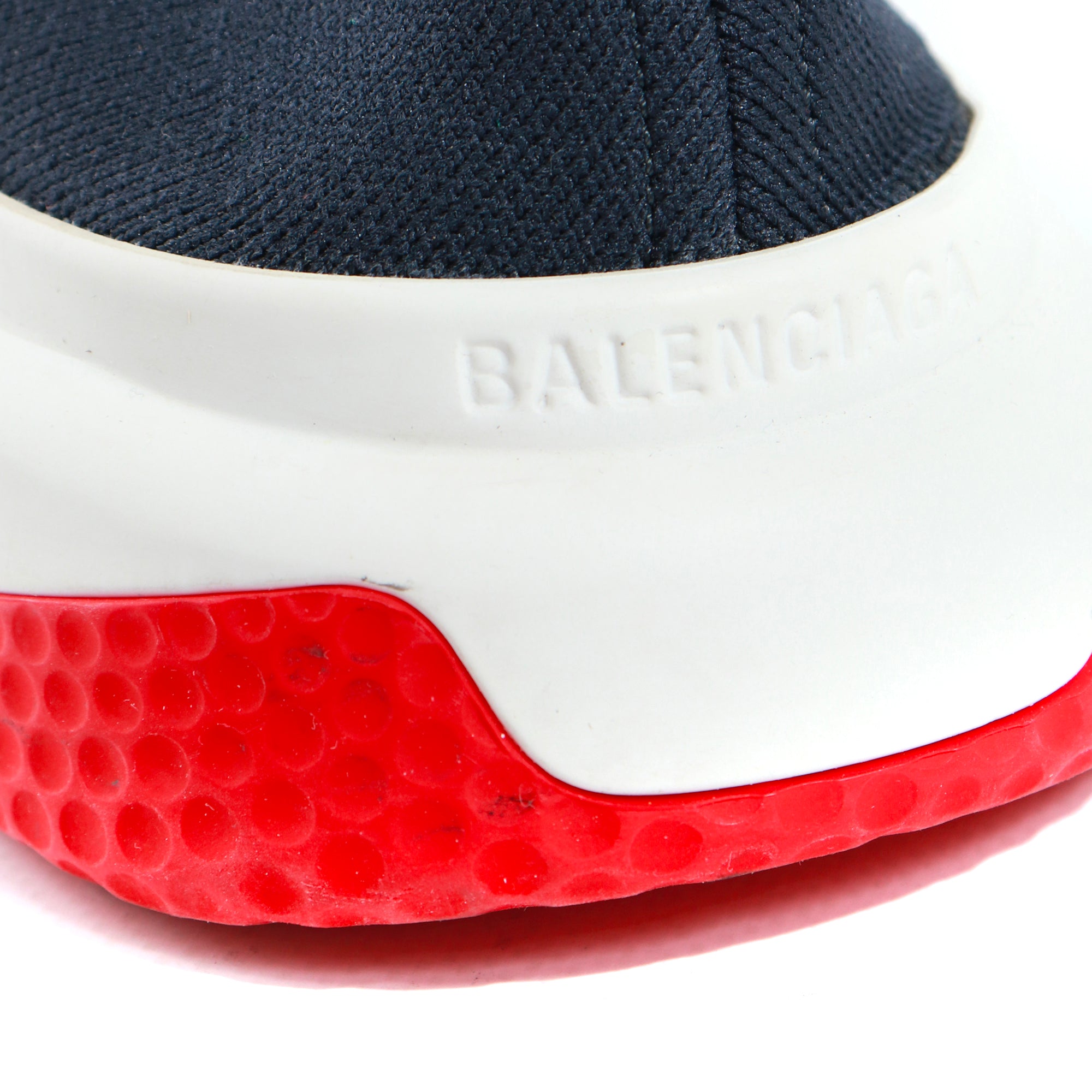 BALENCIAGA - Speed ​​sneakers in navy blue canvas (T40)