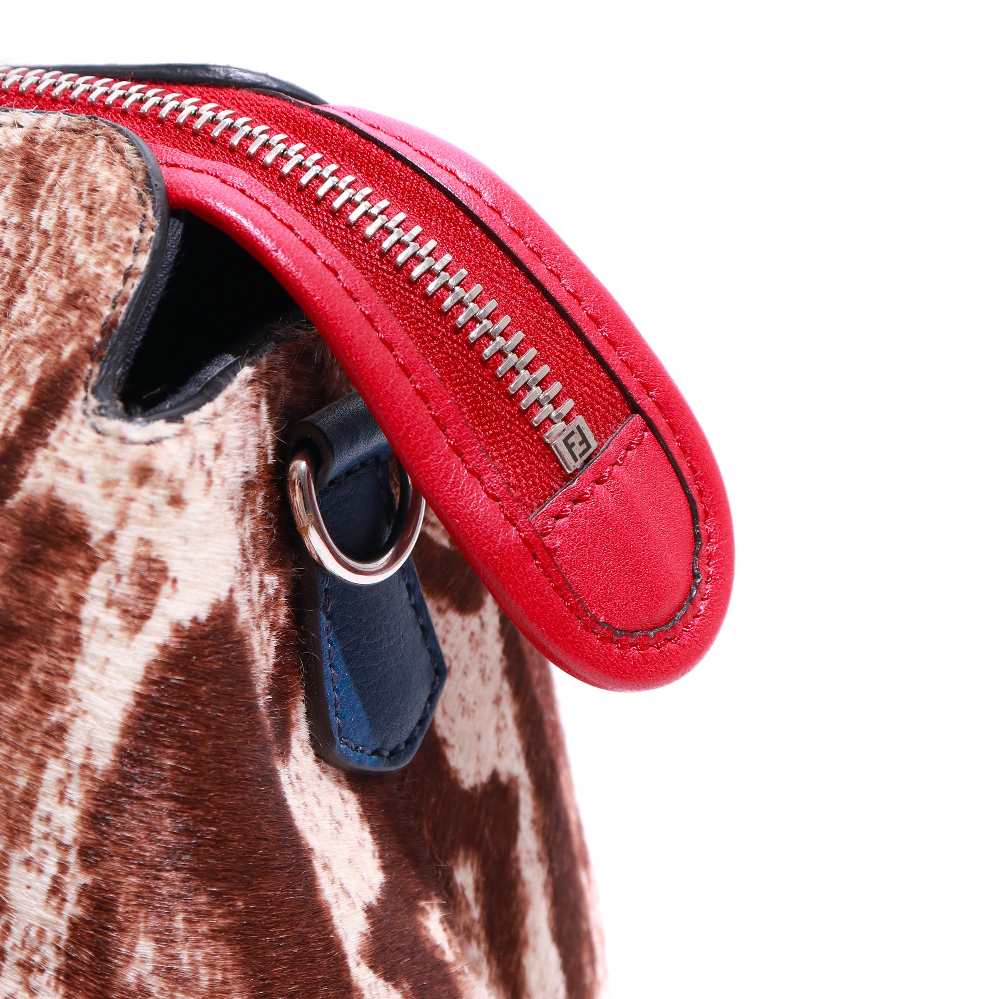 FENDI - Sac à bandoulière By The Way en poils de veau imprimé léopard