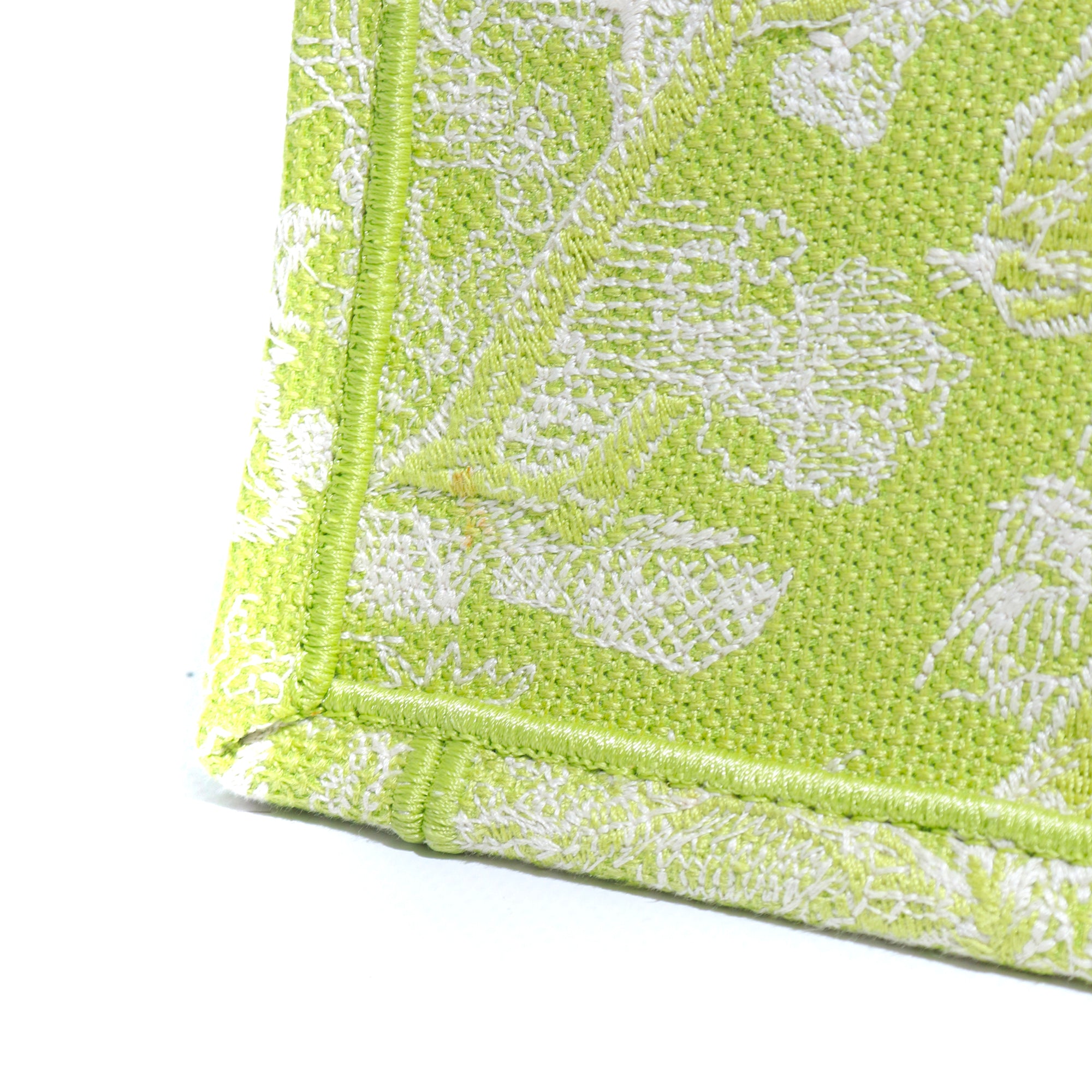 DIOR - Book Tote Medium Toile de Jouy anise green shopping bag