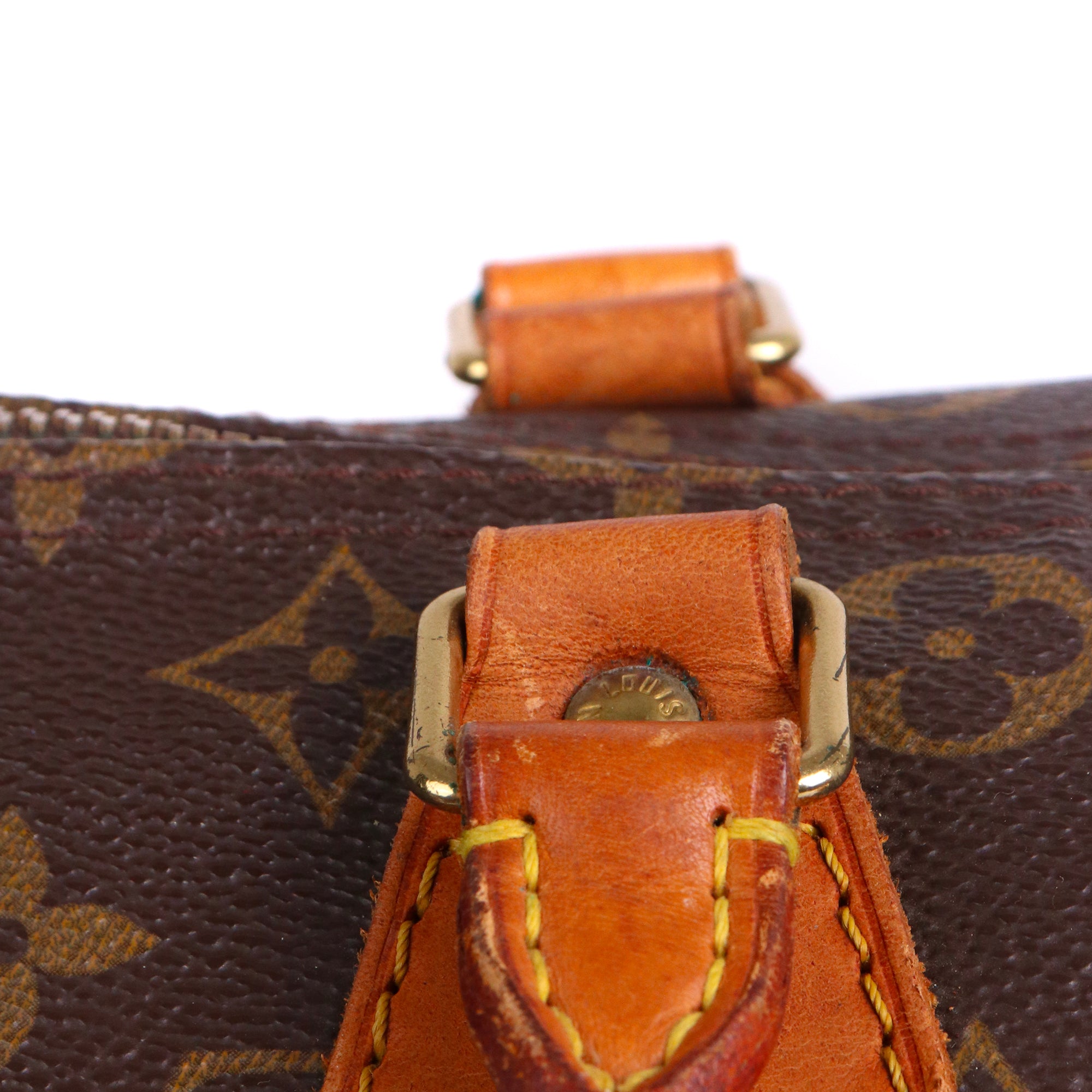 LOUIS VUITTON - Louis Vuitton Speedy 35 shoulder bag in Damier Ébène canvas
