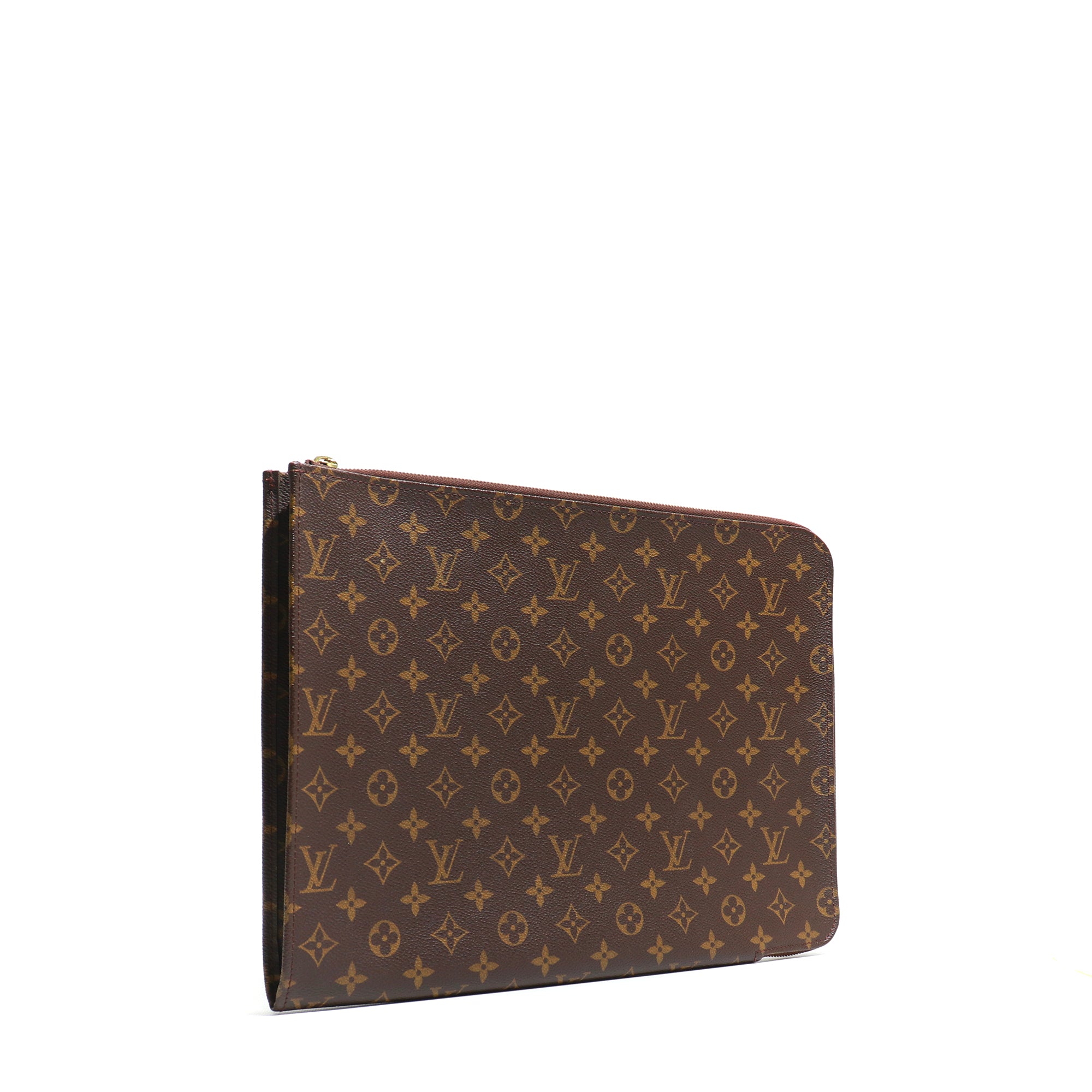 LOUIS VUITTON - Porte documents en toile monogrammée