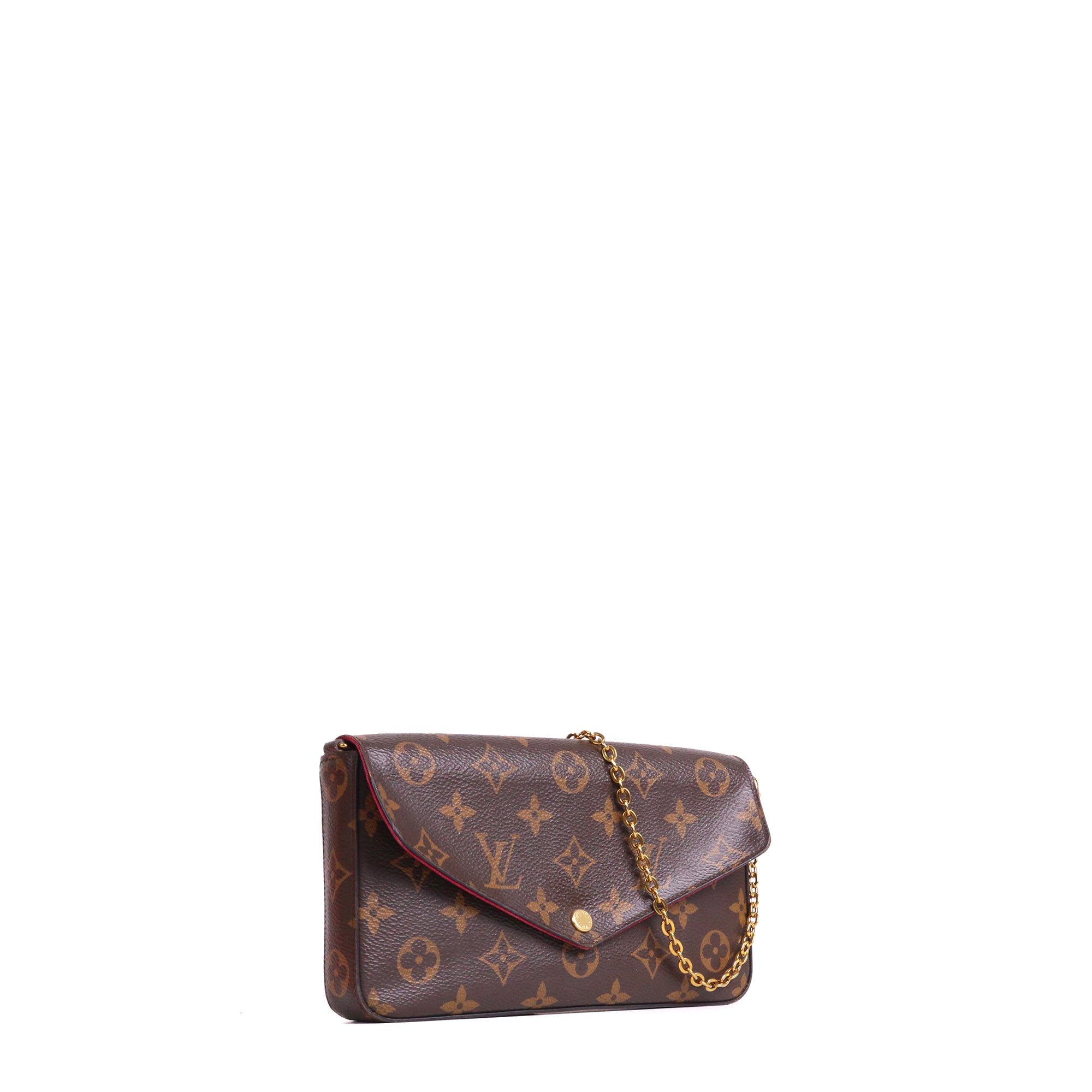LOUIS VUITTON - Louis Vuitton Felicie clutch in monogram canvas