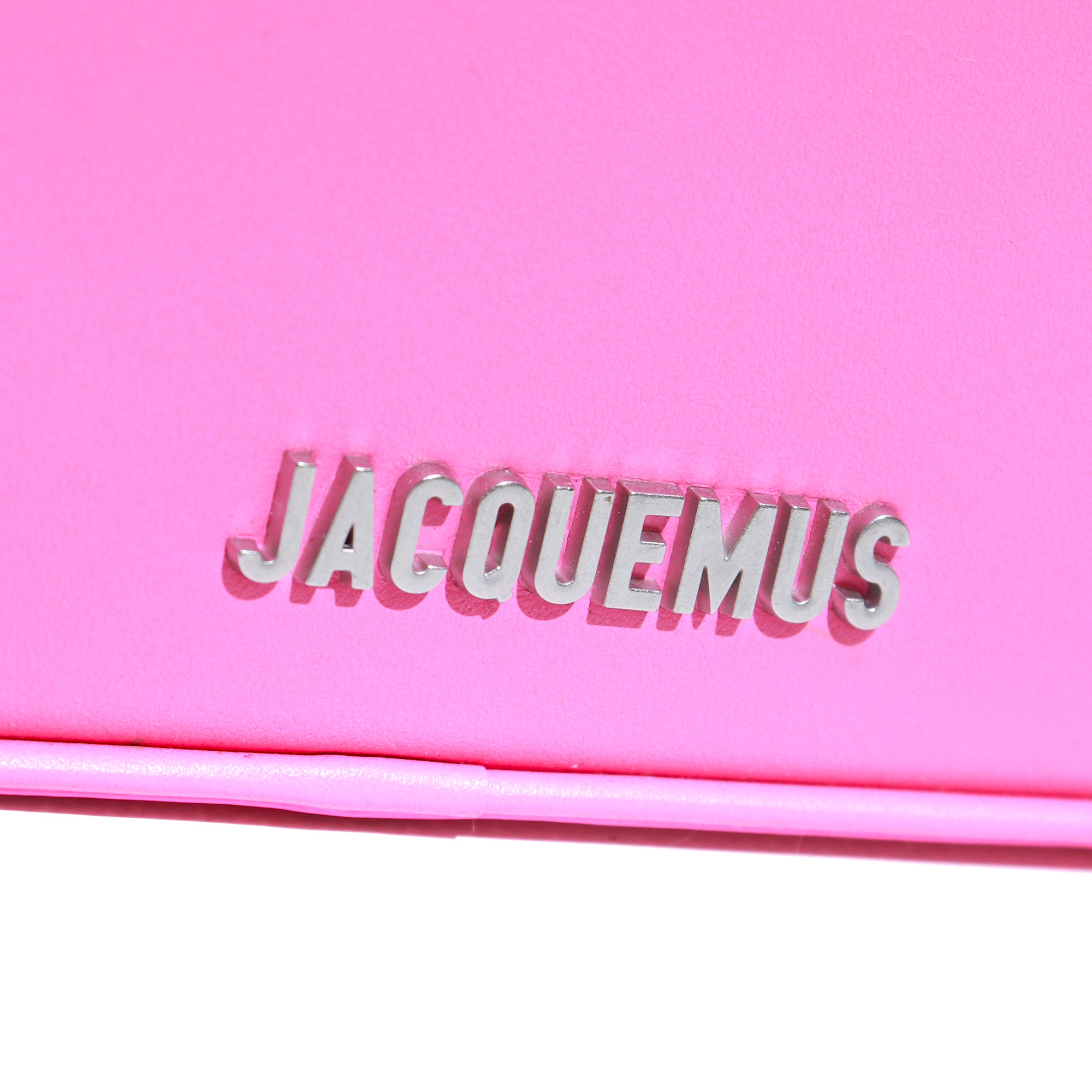 JACQUEMUS - Sac à bandoulière Le Baneto en cuir rose