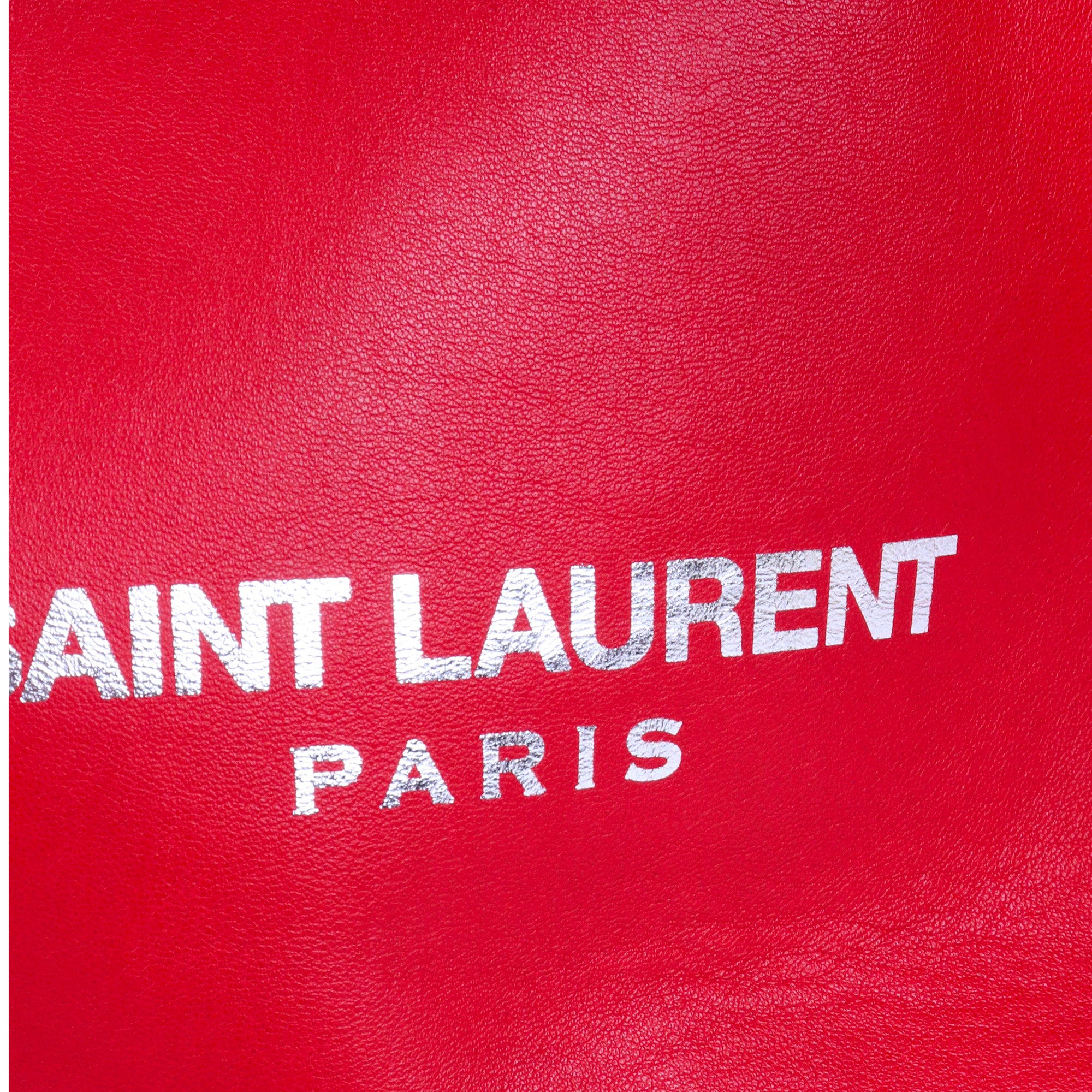 SAINT LAURENT - Teddy model bucket bag 