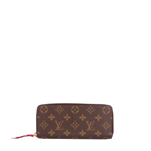 LOUIS VUITTON - Portefeuille Emilie Louis Vuitton en toile monogrammée